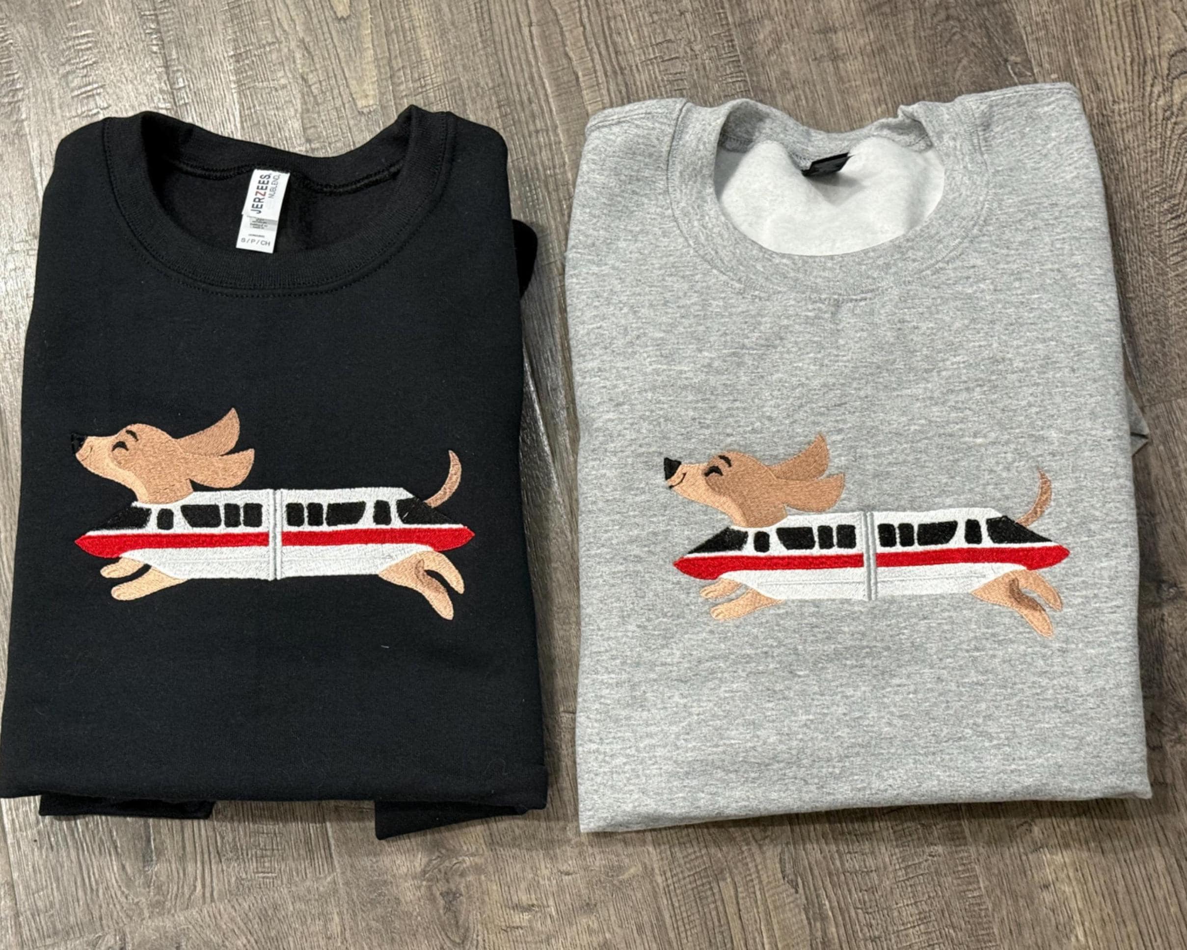 Embroidered Disney Dog Sweatshirt for a Magical Disney Girls Trip – Matching Park Day Pullover for Dog Lovers