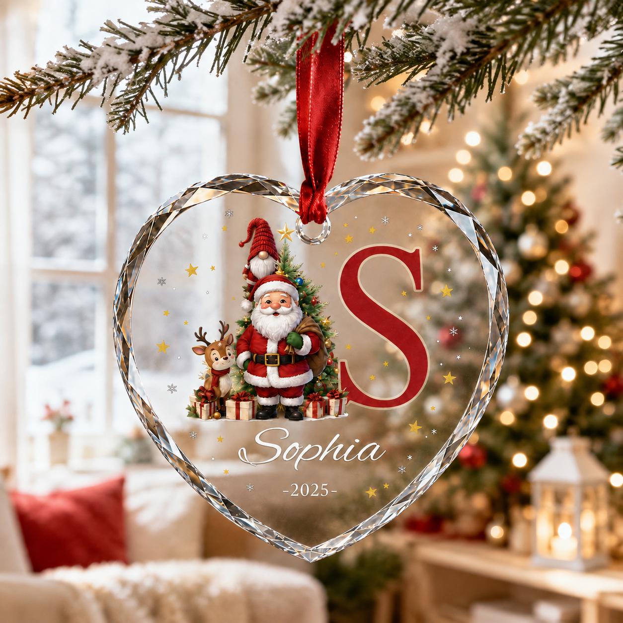 First Christmas Ornament for Couple with Personalized Mr and Mrs Keepsake and Custom Name Holiday Gift for Newlywed Decor - photo 2