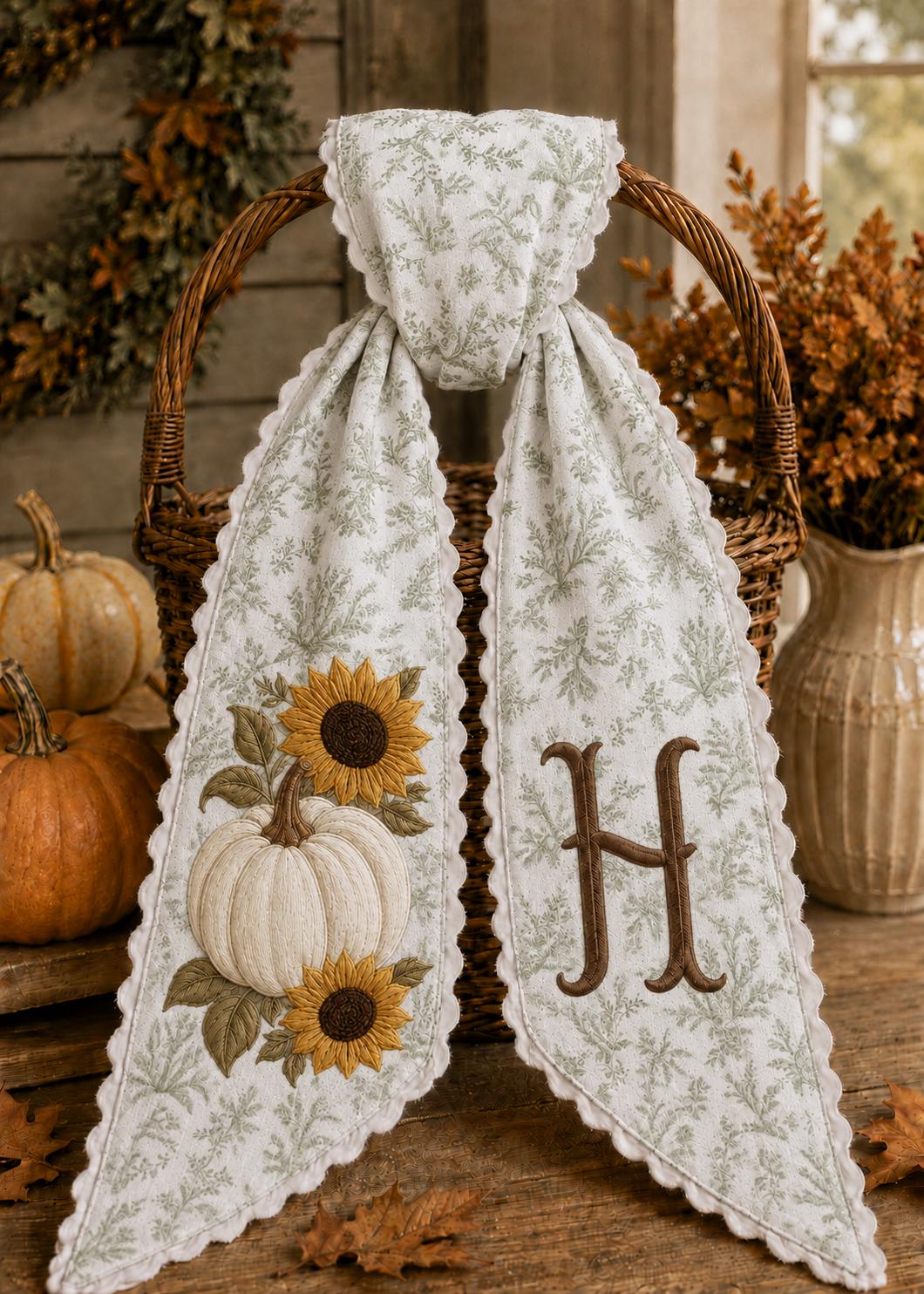 Wreath Sash Custom All-season Monogram Bow Bundle with Choose 4 or 8 Set Plus Personalized Grandma Football Pumpkin Door Decor - photo 2