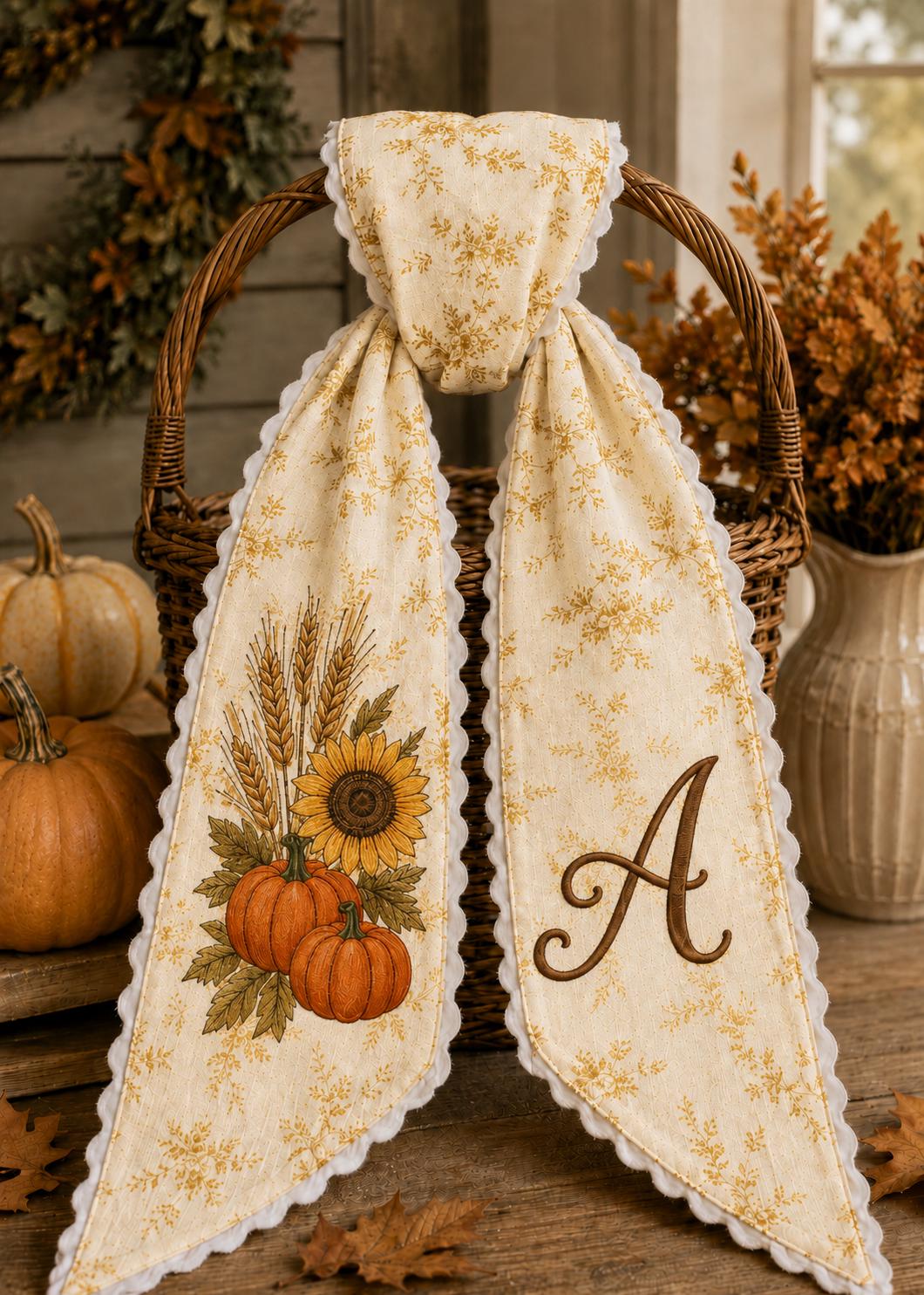 Wreath Sash Personalized Embroidery Bundle with Monogram Seasonal Front Door Decor and Poinsettia Football Spider Floral Wreath Sash Custom Gift - photo 3