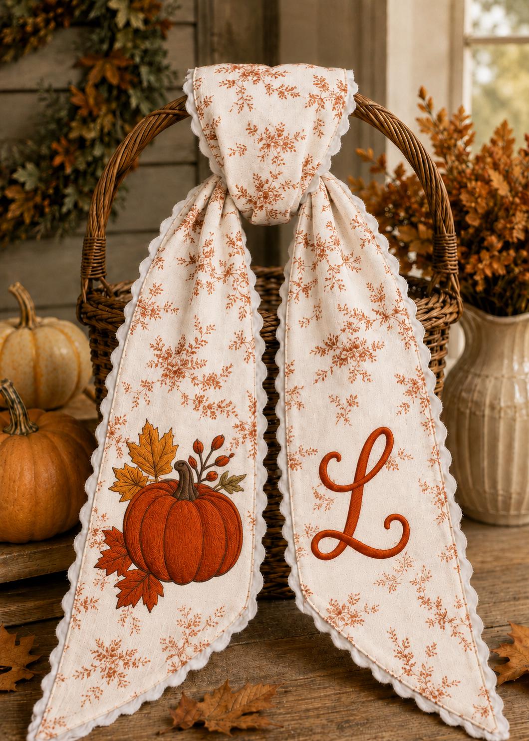 Wreath Sash Personalized Embroidery Bundle with Monogram Seasonal Front Door Decor and Poinsettia Football Spider Floral Wreath Sash Custom Gift - photo 10