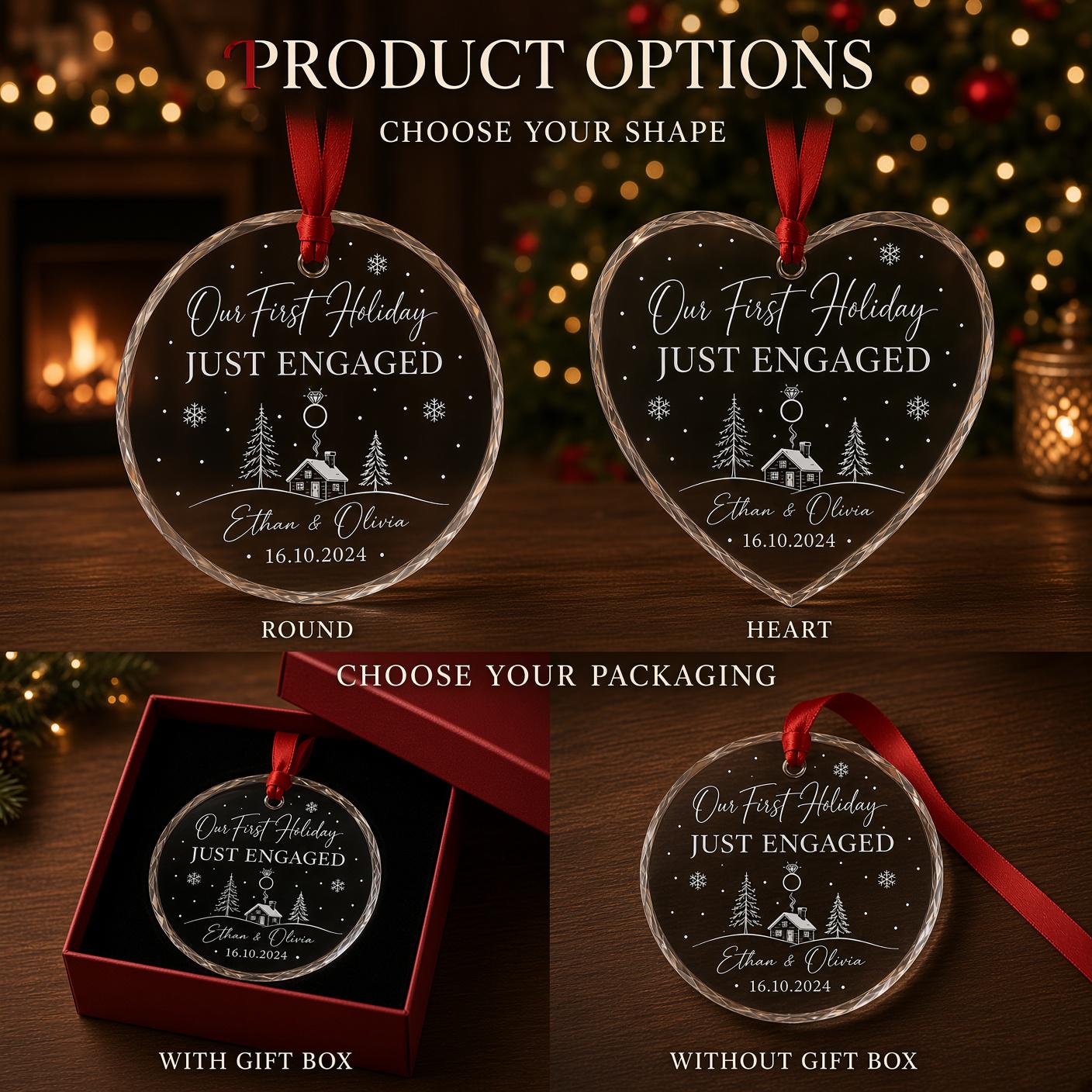 Personalized First Christmas Ornament for Mr and Mrs Penguin Couple Keepsake with Custom Name Newlywed Gift 2026 - photo 3