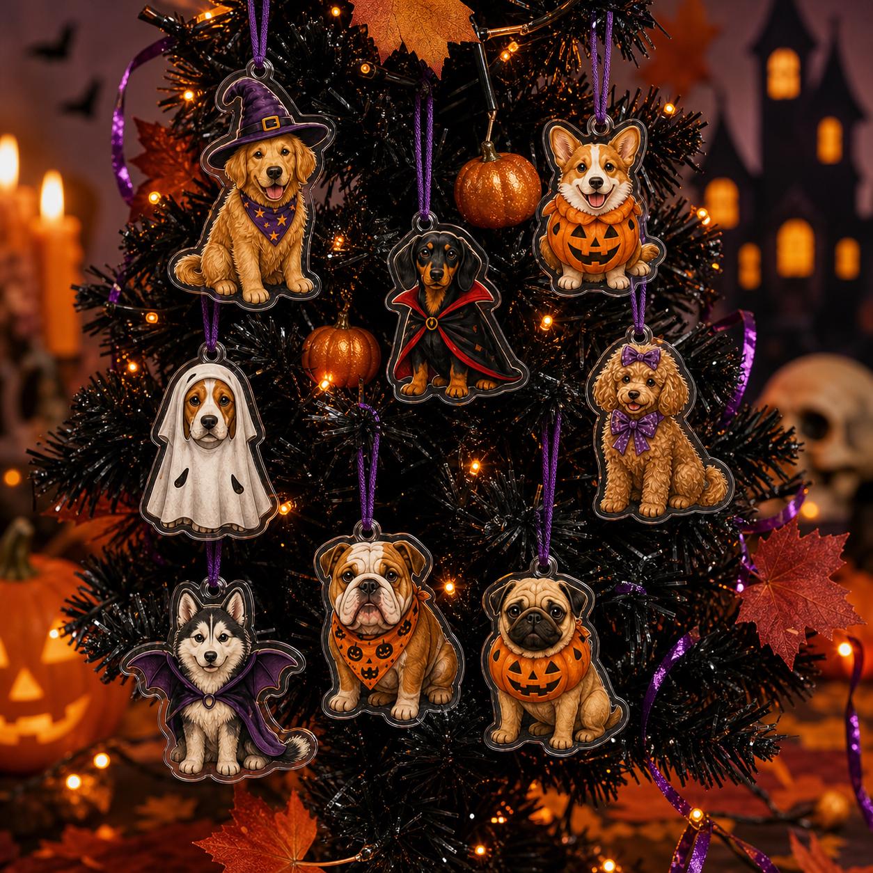 Halloween Dog Blind Box Advent Calendar 2026 – Spooky Puppy Mystery Charm Countdown Box Gift for Dog Lovers - photo 2