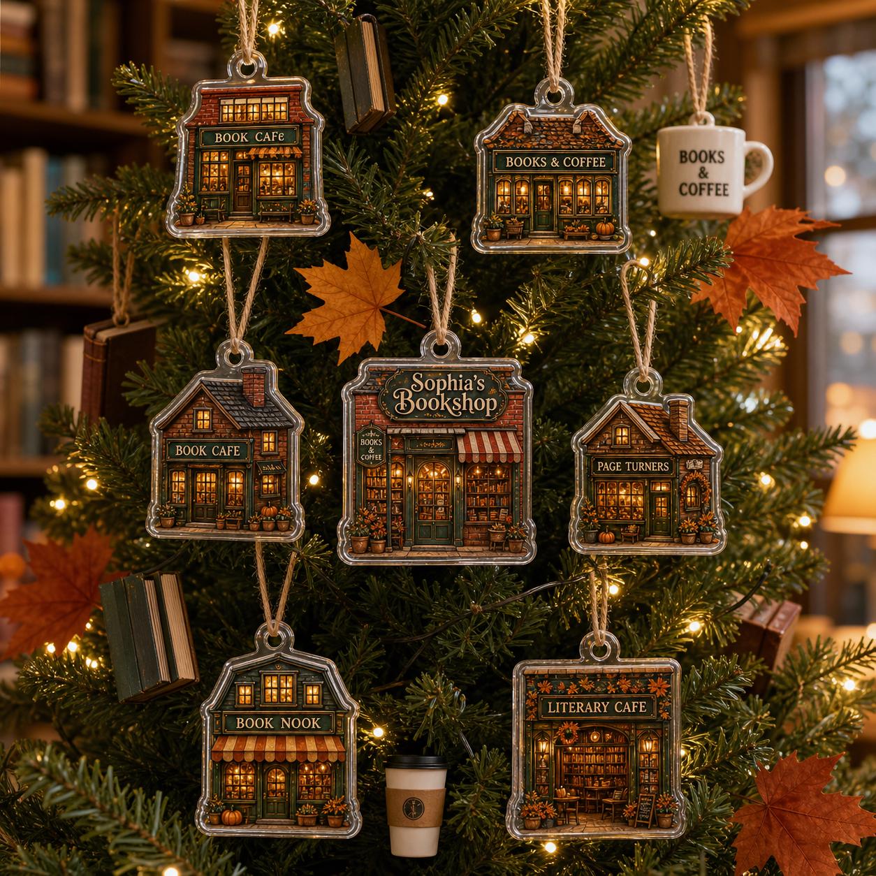 Fall Bookshop Advent Calendar – 2026 Blind Box Bookstore Charm Set for Autumn Book Lover Countdown and Cozy Reading Gift - photo 2