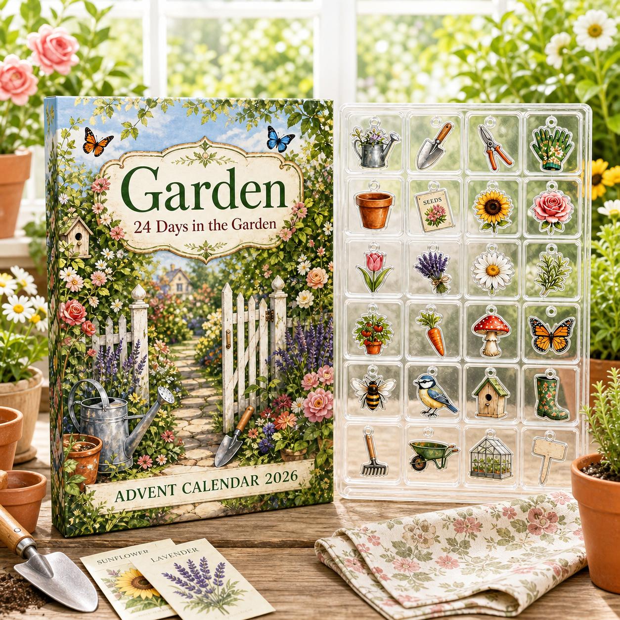 24 Days Garden Advent Calendar 2026 – Gardening Countdown With Blind Box Charm Set And Gift For Garden Lovers - photo 5