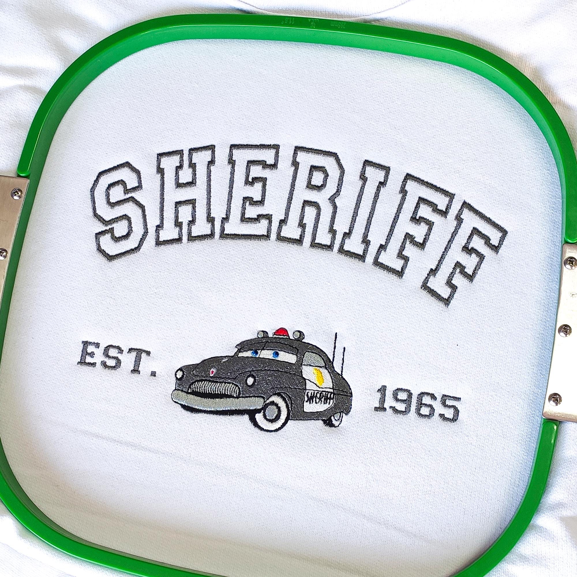 Personalized Embroidered McQueen and Sally Couple Sweatshirt with Disney Cars Family Top Embroidery Design - photo 11