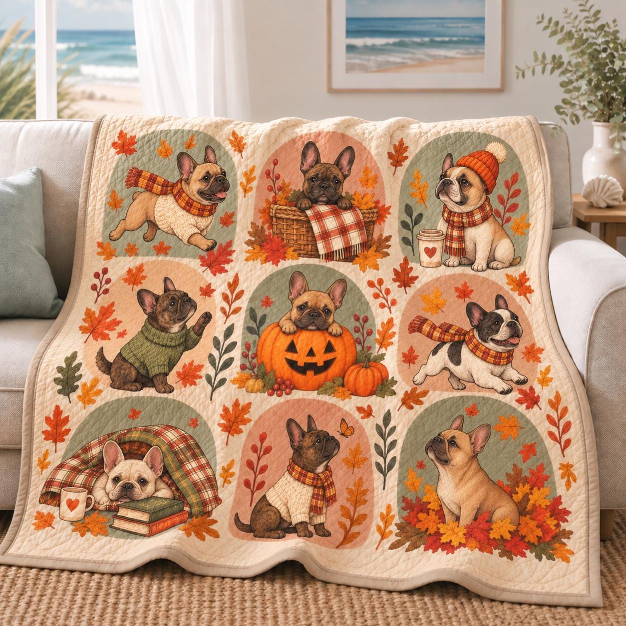 Dog Breed Blanket and Quilt Style Throw – Cozy Pet Puppy Sofa Blanket for Dog Mom Dad with Custom Dog Lover Gift - photo 2