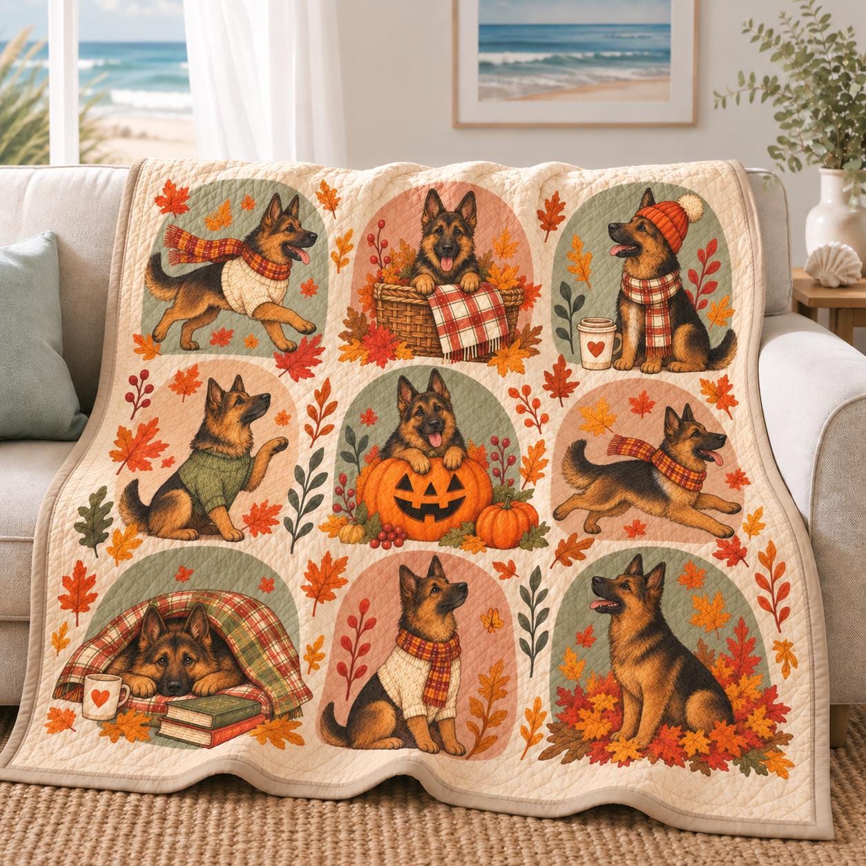 Dog Breed Blanket and Quilt Style Throw – Cozy Pet Puppy Sofa Blanket for Dog Mom Dad with Custom Dog Lover Gift - photo 6