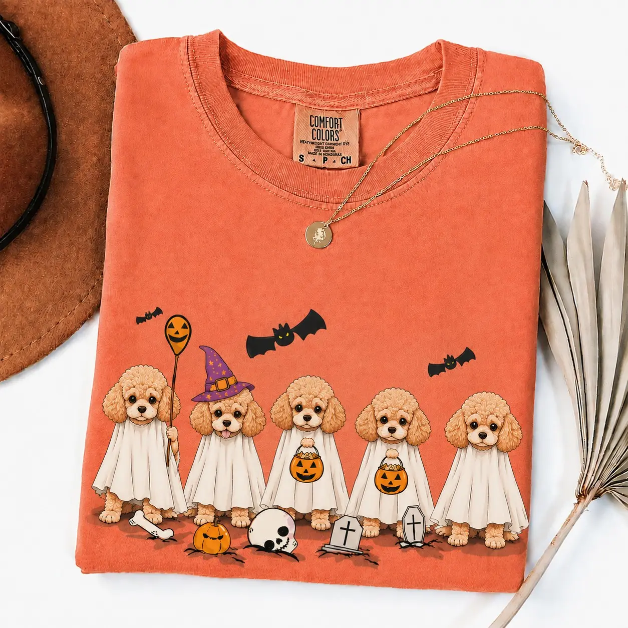 Comfort Colors Halloween Dog Breeds Yam Shirt, Cute Pet Mom Lover Graphic Tee, 30+ Options - photo 5