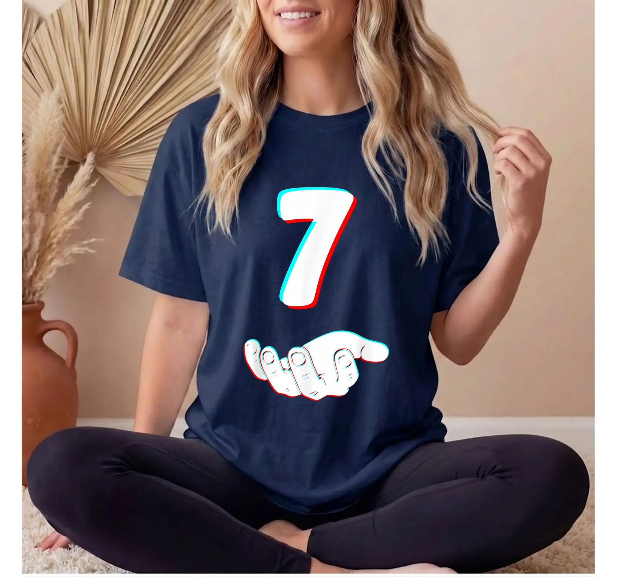 67 Meme Matching Couple Shirt, Funny Six Seven Halloween Costume Graphic Tee - photo 3