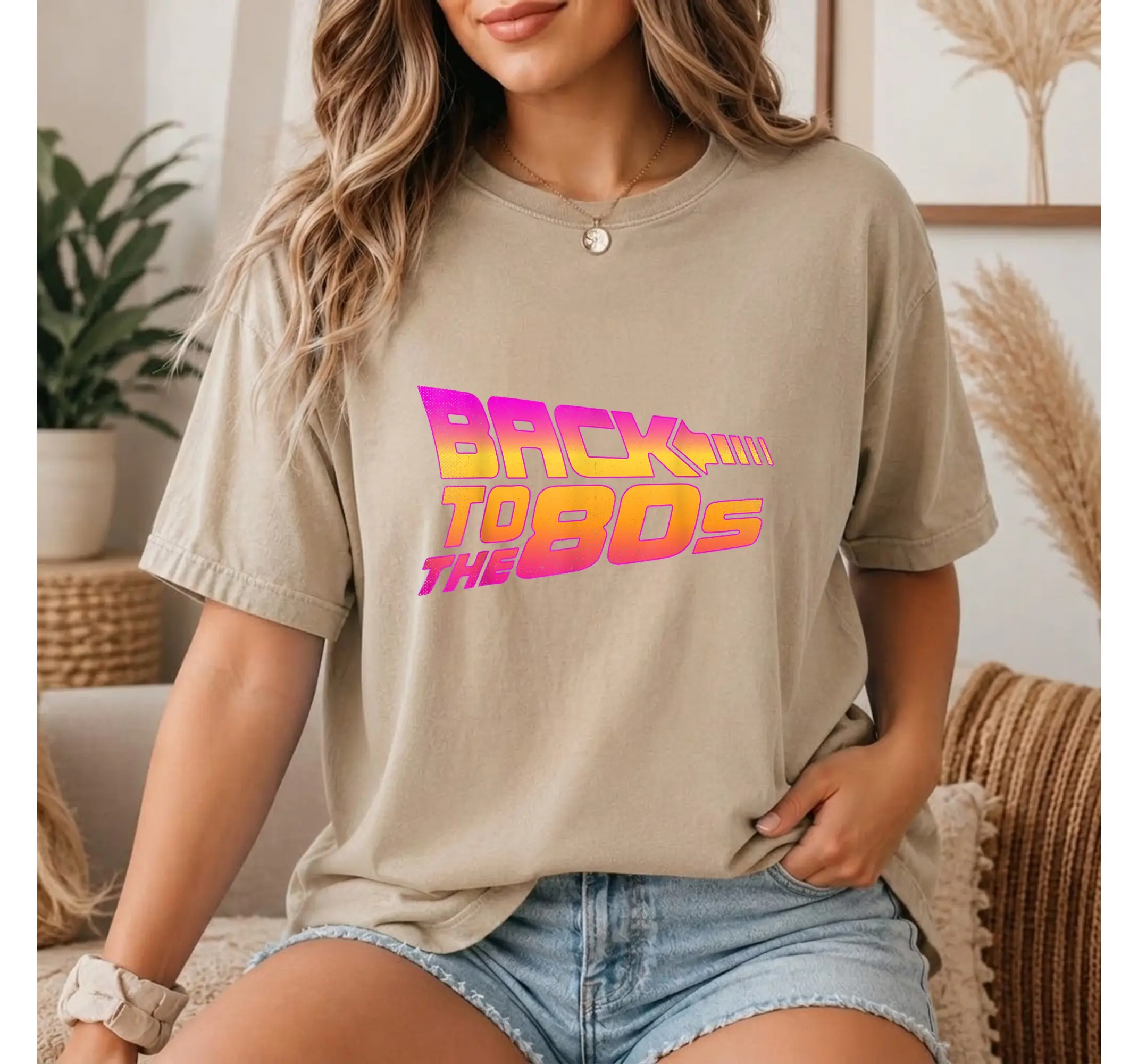 80s Retro Halloween Costume Shirt, Vintage 1980s Party Nostalgic Fancy Dress Graphic Tee - photo 2