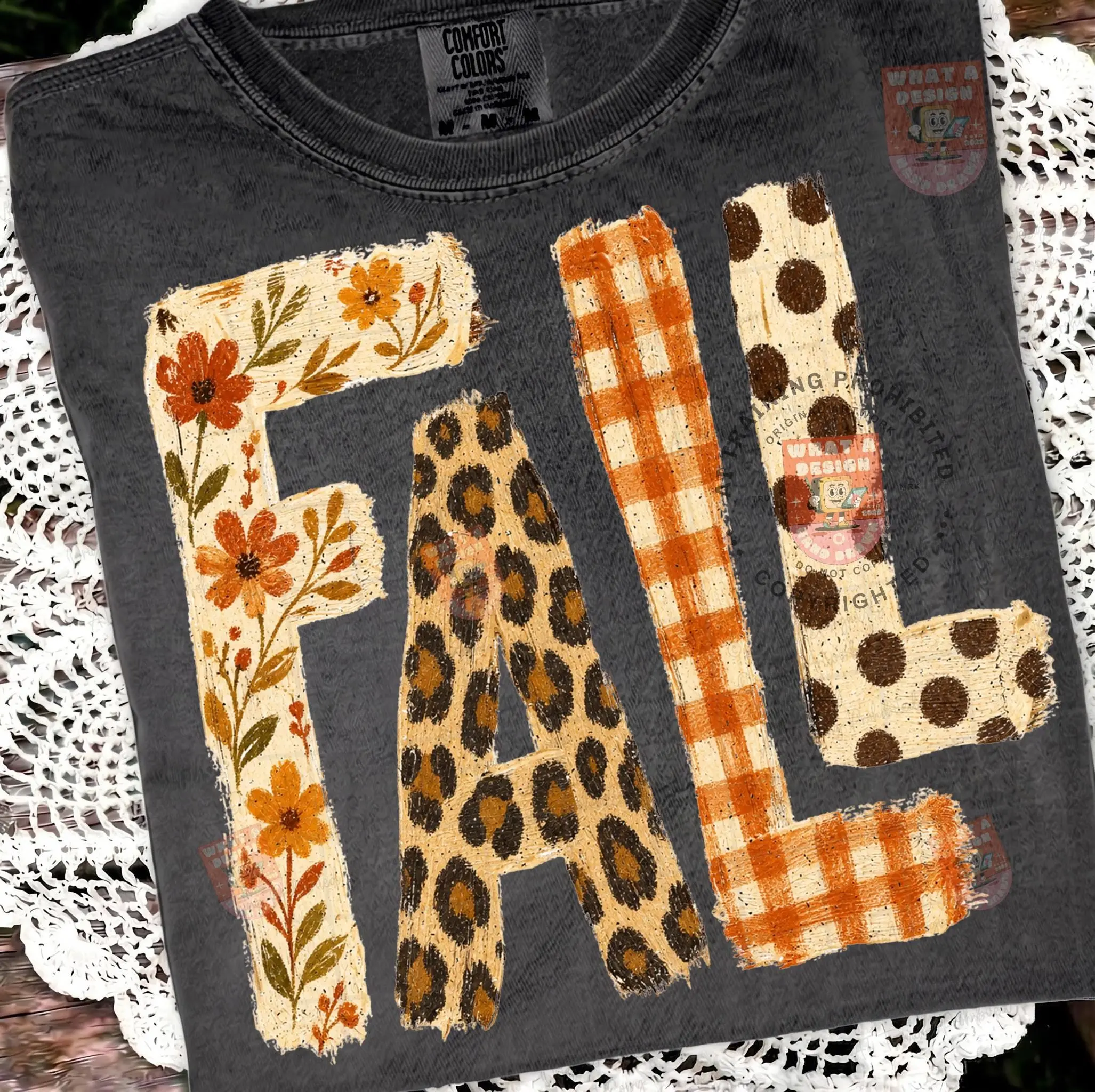 Comfort Colors Fall Pumpkin Varsity T-Shirt, Distressed Retro Girly Trendy Thanksgiving Autumn Tee - photo 3