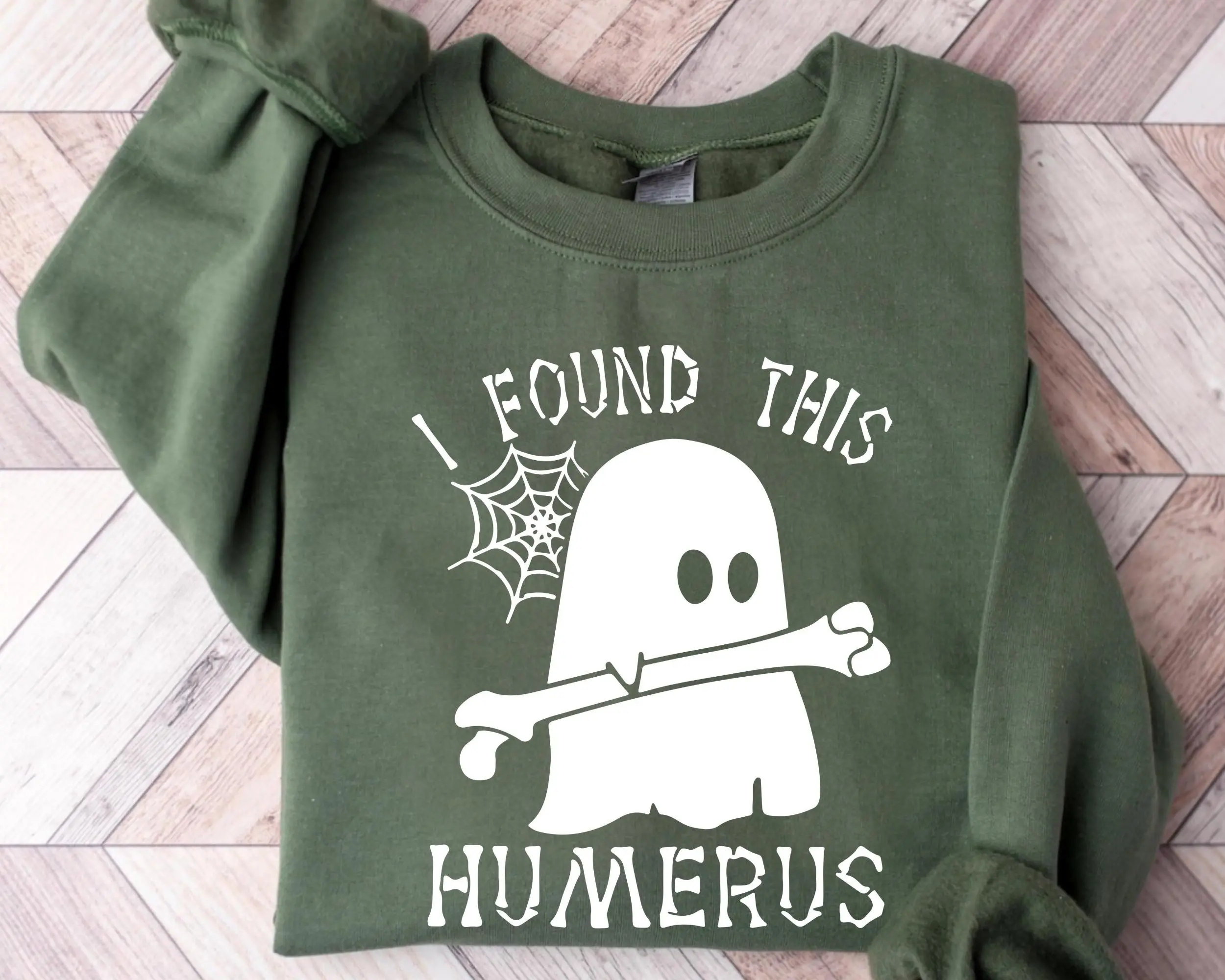 Comfort Colors I Found This Humerus Sweatshirt, Funny Skeleton NICU Nurse Tee, Nursing School Halloween Gift