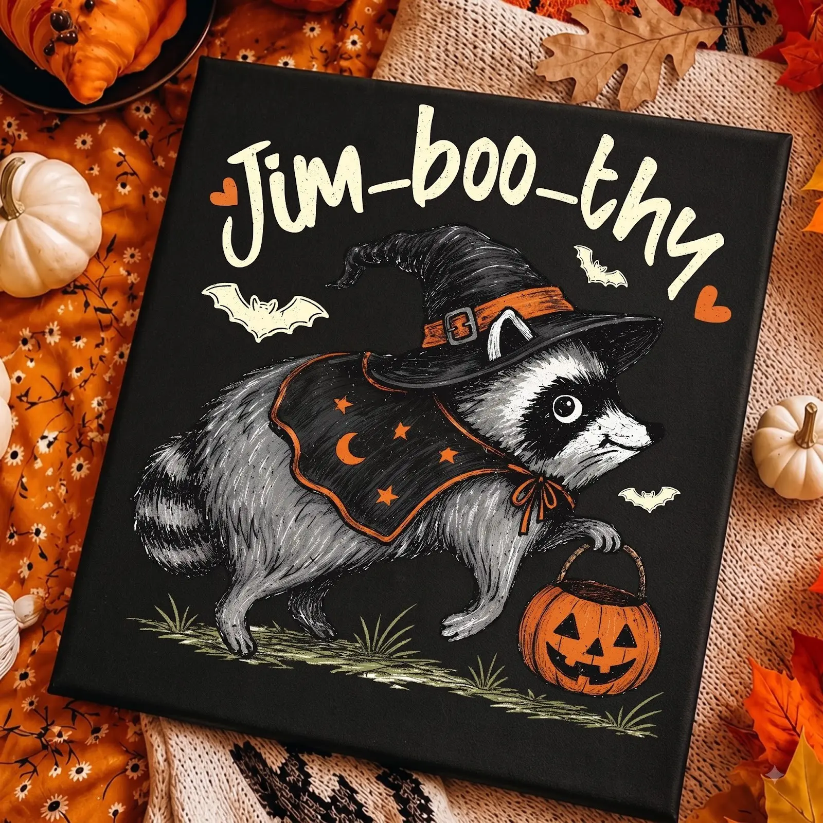 Comfort Colors Jimothy Funny Racoon T-Shirt, Fall Halloween Graphic Tee, Cute Trendy Top for Women - photo 4