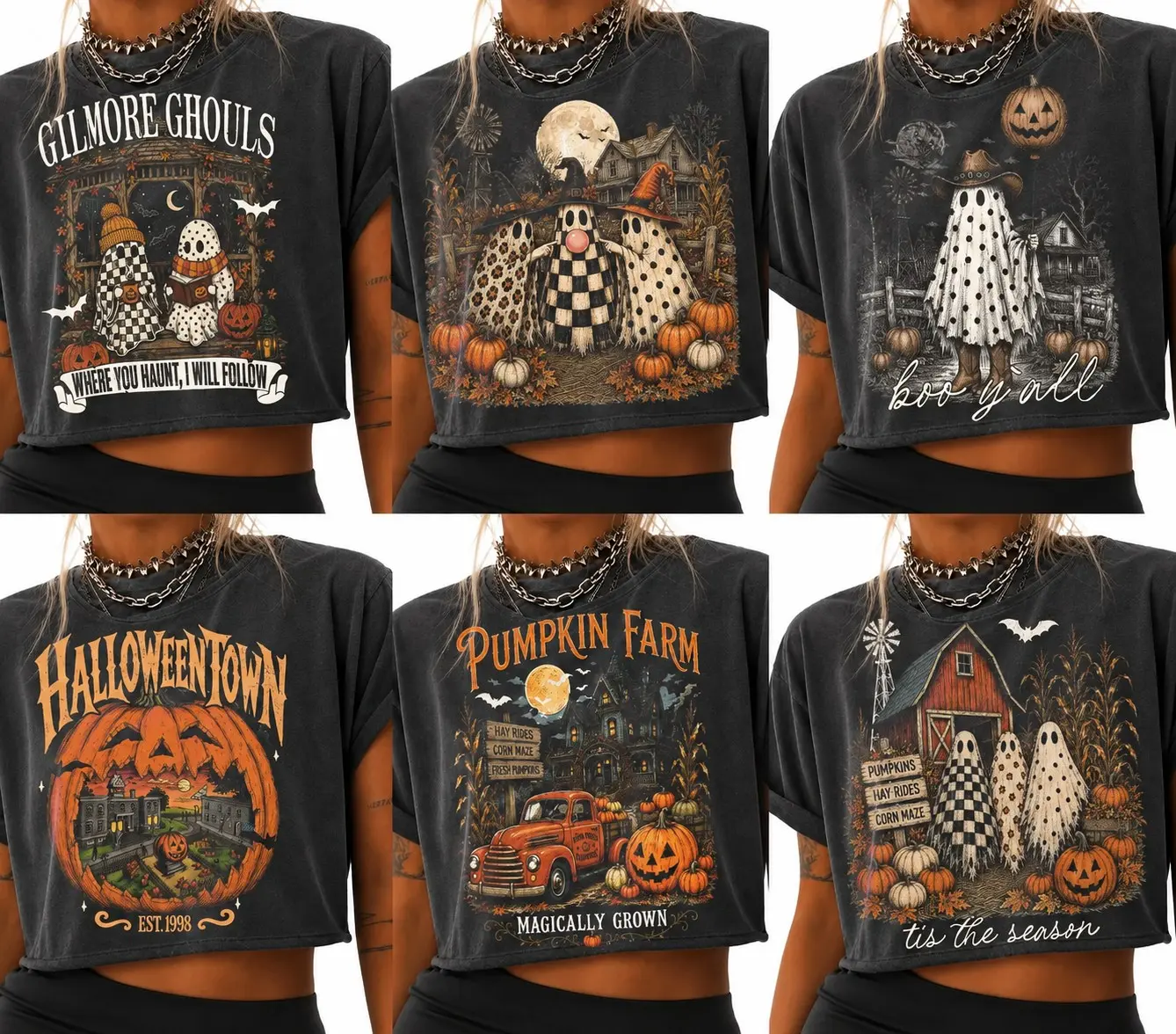 Comfort Color Vintage Halloween T-shirt