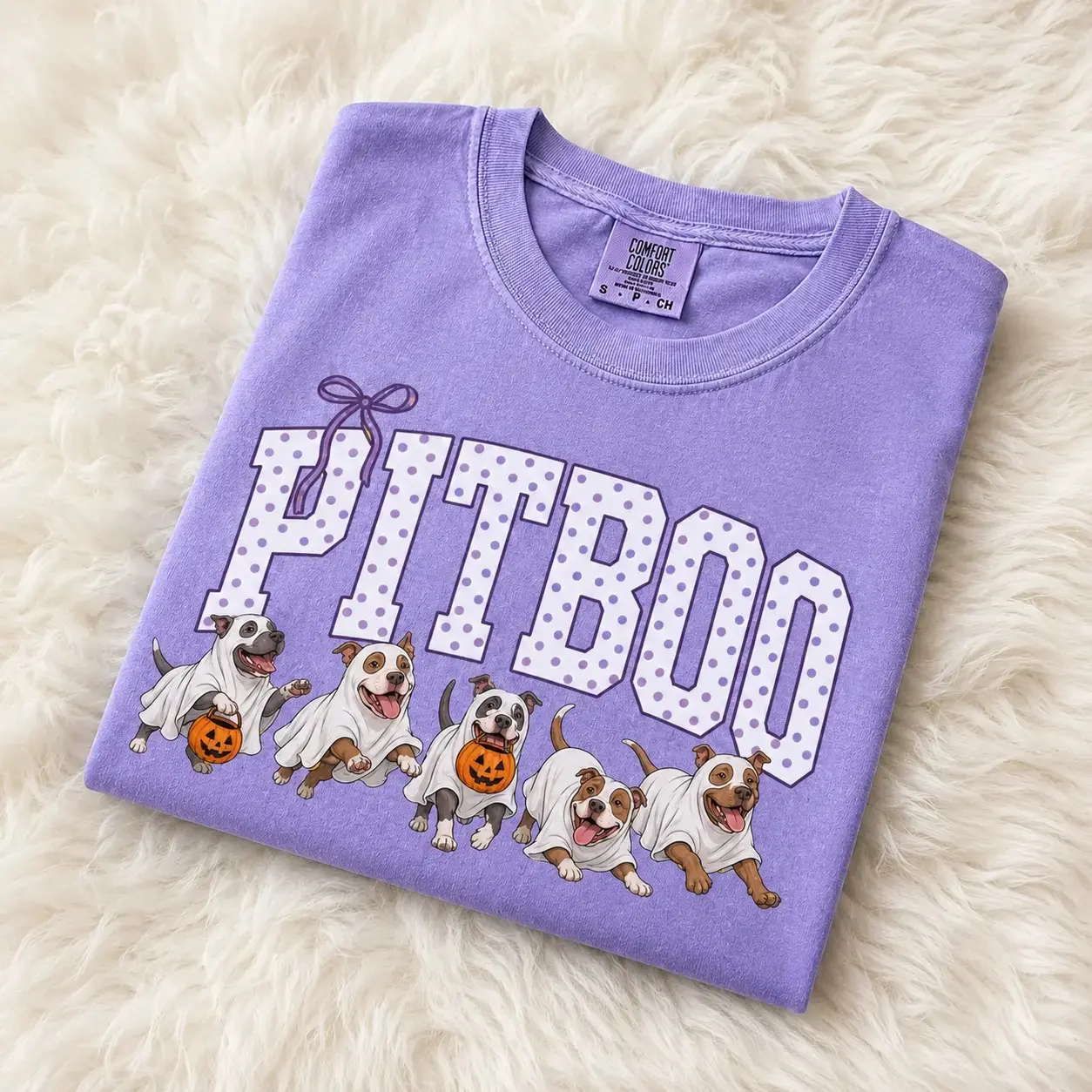 Comfort Colors Halloween Dog Mom Shirt, Labrador Golden Dachshund Poodle Breed Tee, Spooky Season Gift - photo 5