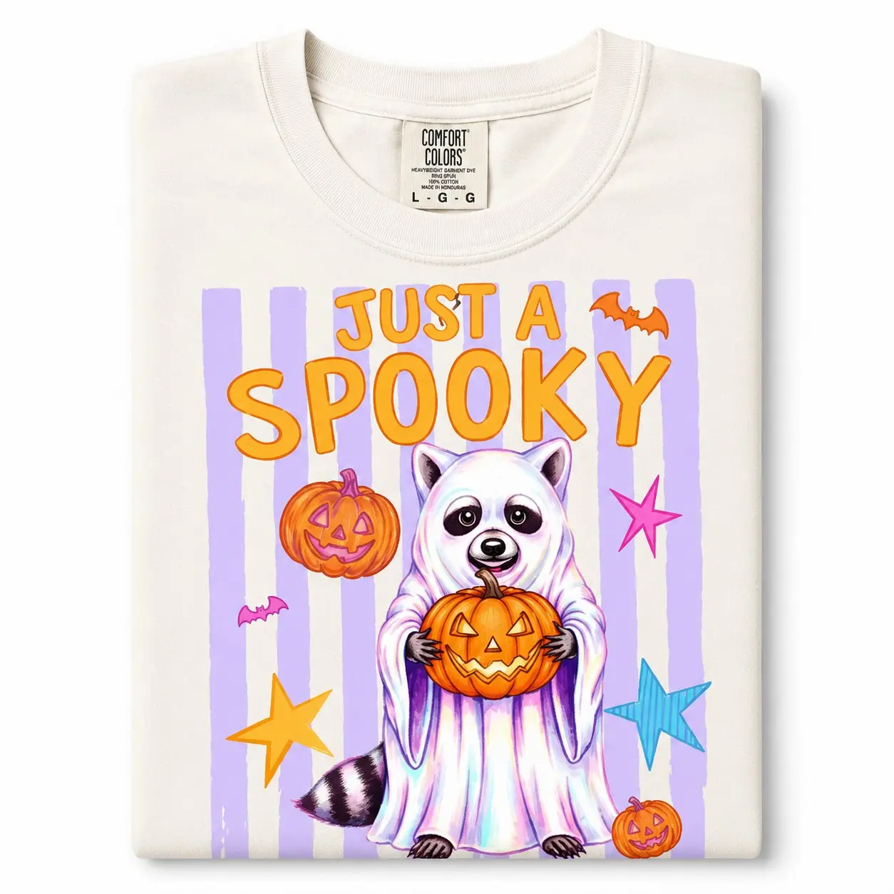 Comfort Colors Cute Ghost Animals Dachshund Goose Boo-jee Women Graphic Shirts Halloween Party - photo 3
