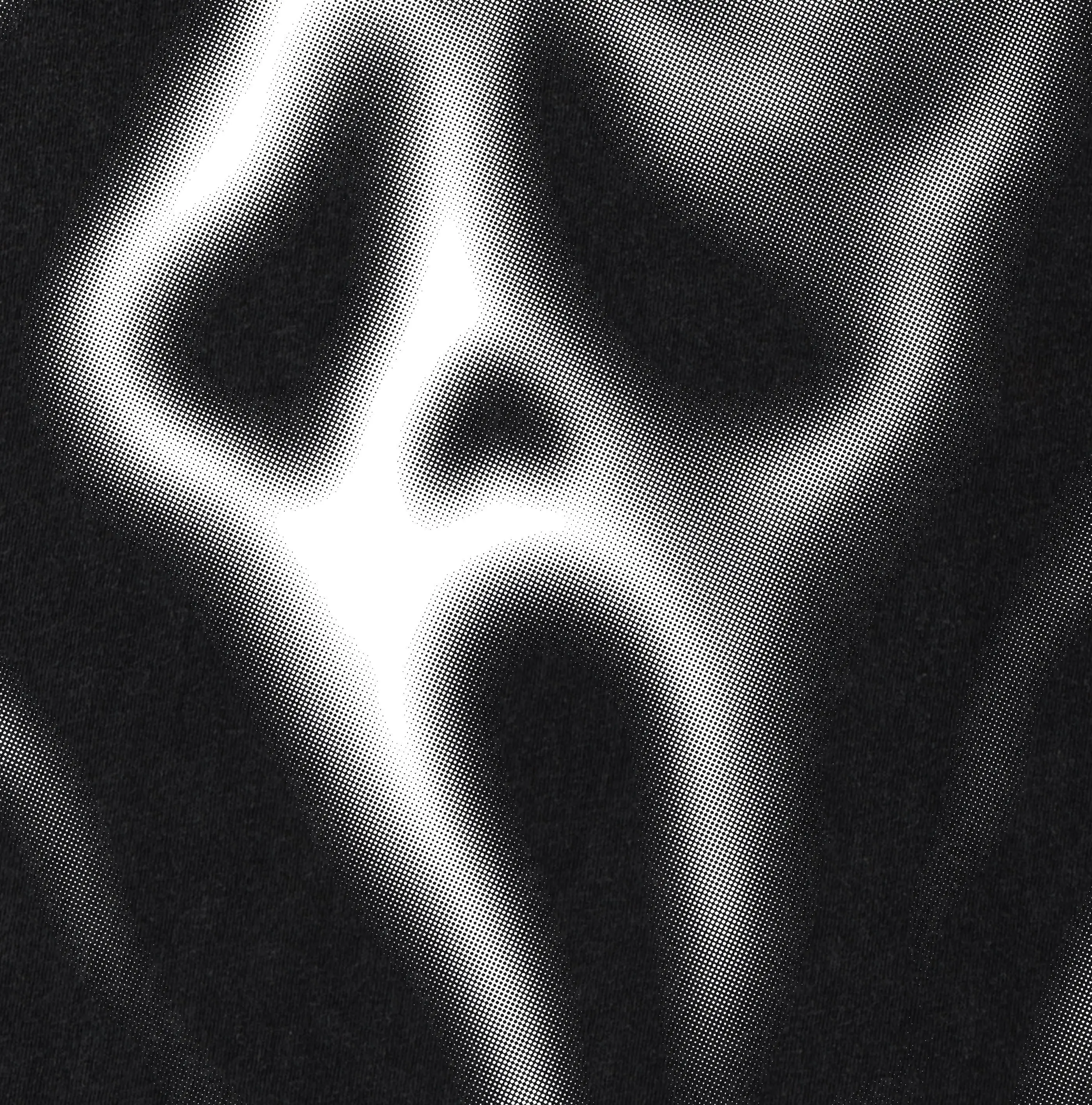 Comfort Colors Ghost Skull Blur Halftone Shirt, Horror Film Halloween Aesthetic Scary Killer Night Tee - photo 2