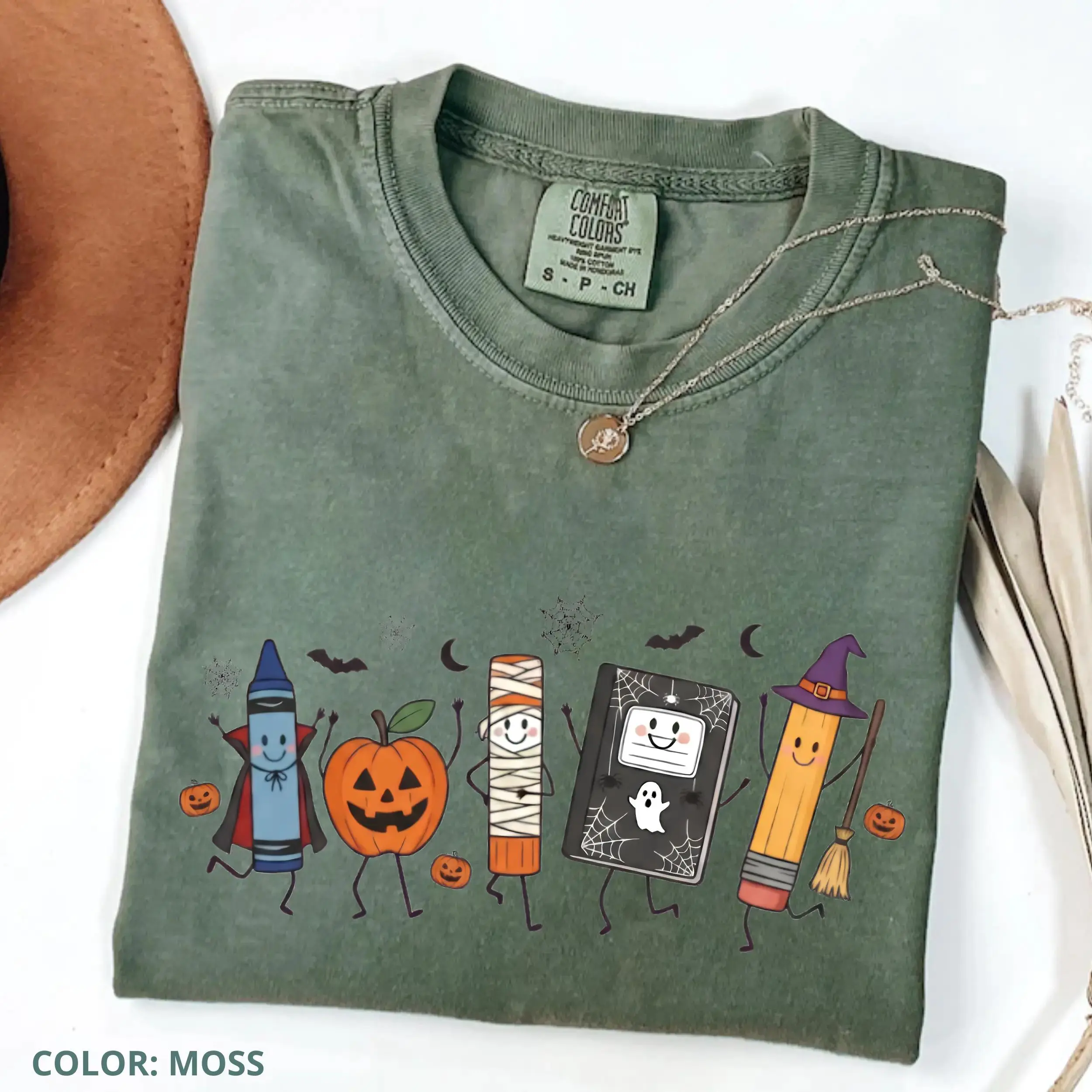 Comfort Colors Halloween Teacher Life Shirt, Funny Back To School Tee, Preschool Spooky Season Gift