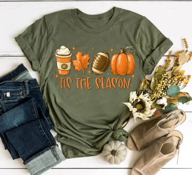 Comfort Colors Haunt Girl Summerween Shirt, Ghost Social Club Summer Halloween Tee, Womens Retro Cute Graphic Fall Top - photo 2