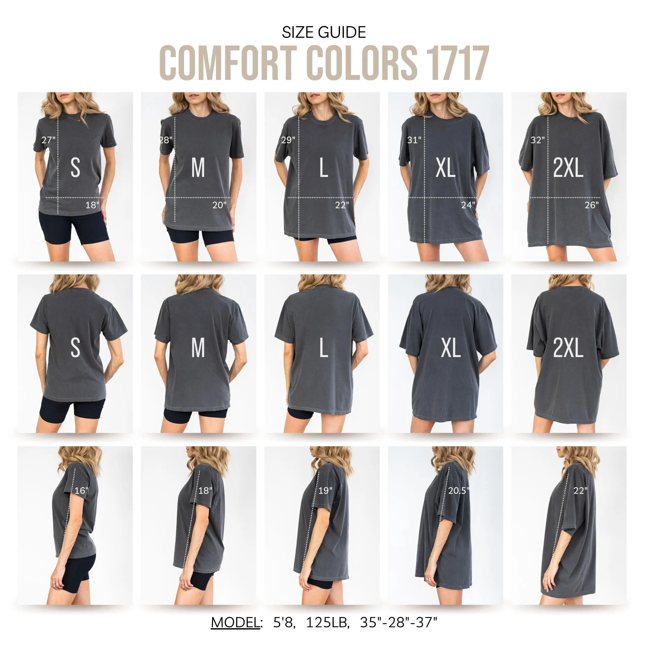 Comfort Colors Hot Ghoul Summer Shirt, Funny Girly Ghost Halloween Cocktail Graphic Tee - photo 4