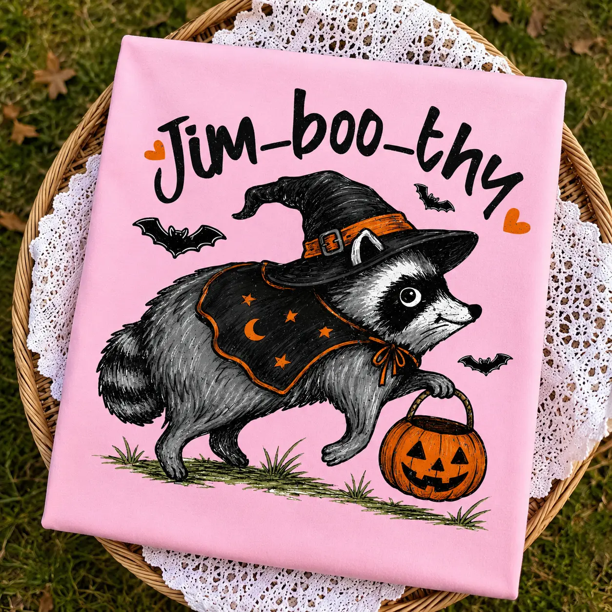 Comfort Colors Jimothy Raccoon Shirt, Jim Boo Thy Halloween Meme Tee, Viral Trendy Graphic T-Shirt - photo 4