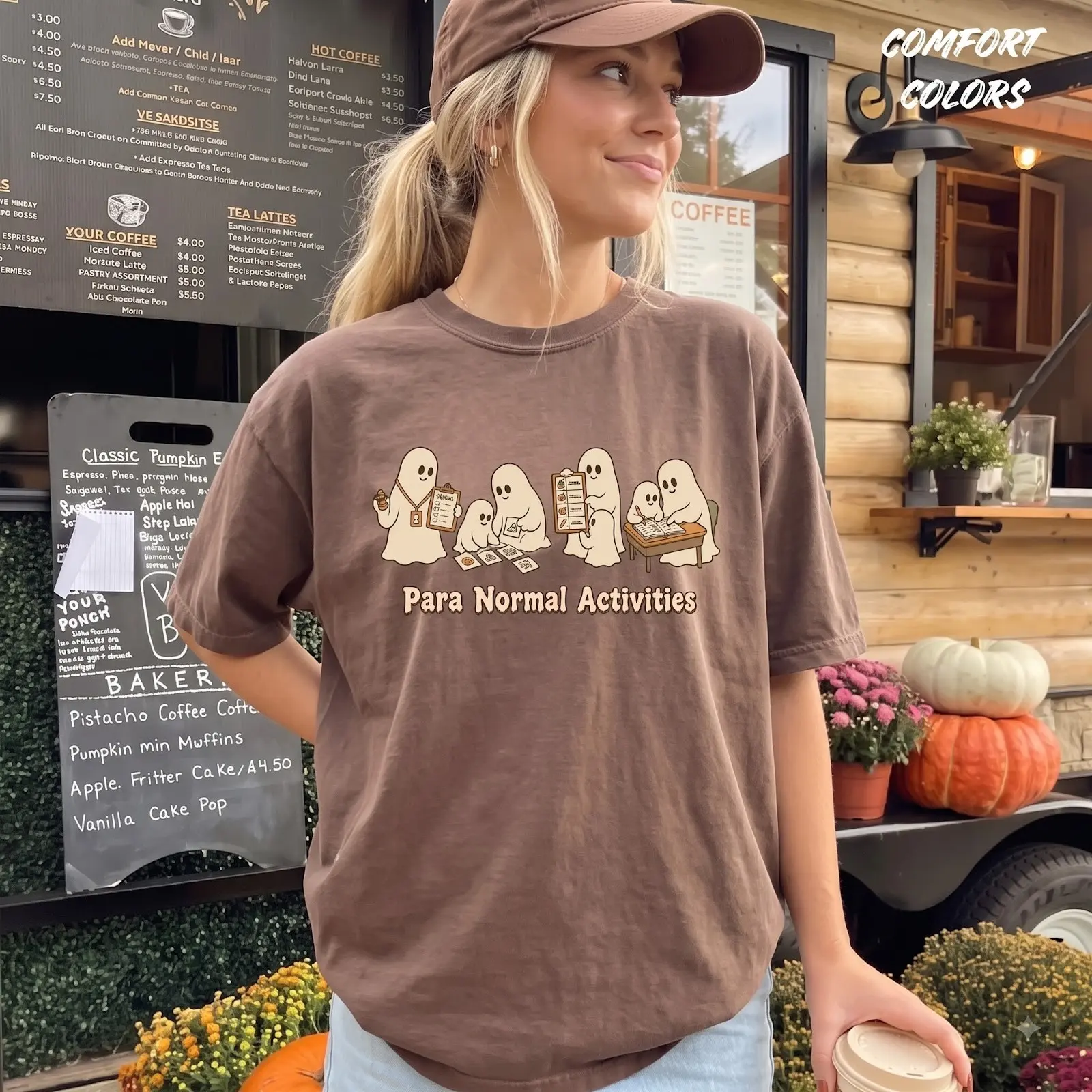 Comfort Colors Para Normal Activities T-Shirt, Paraprofessional Halloween Teacher Aide Routine Tee, SpEd RBT Gift - photo 5
