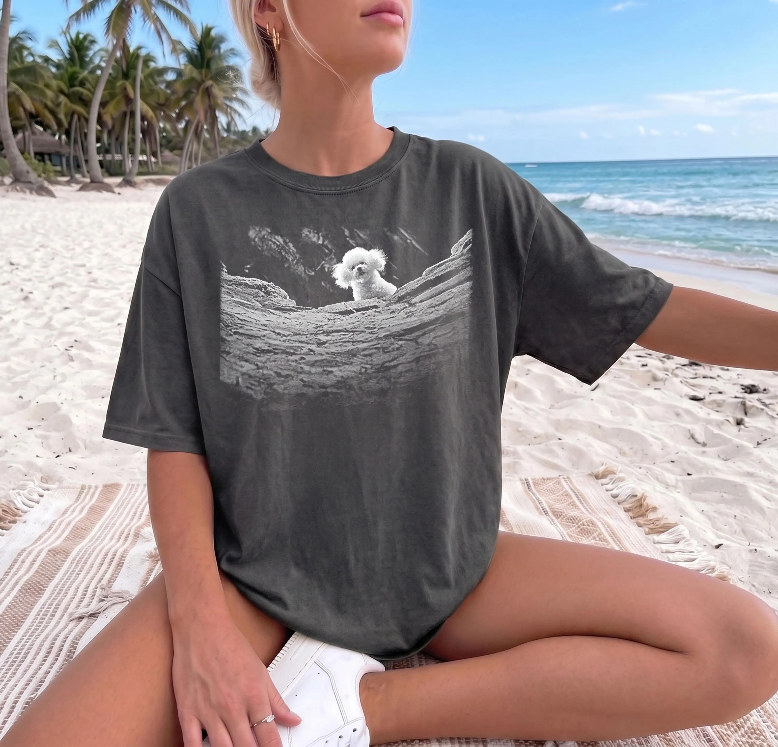 Comfort Colors Precious Dog Horror T-shirt and Boxy Crop Top, Silence Lambs Tee - photo 4
