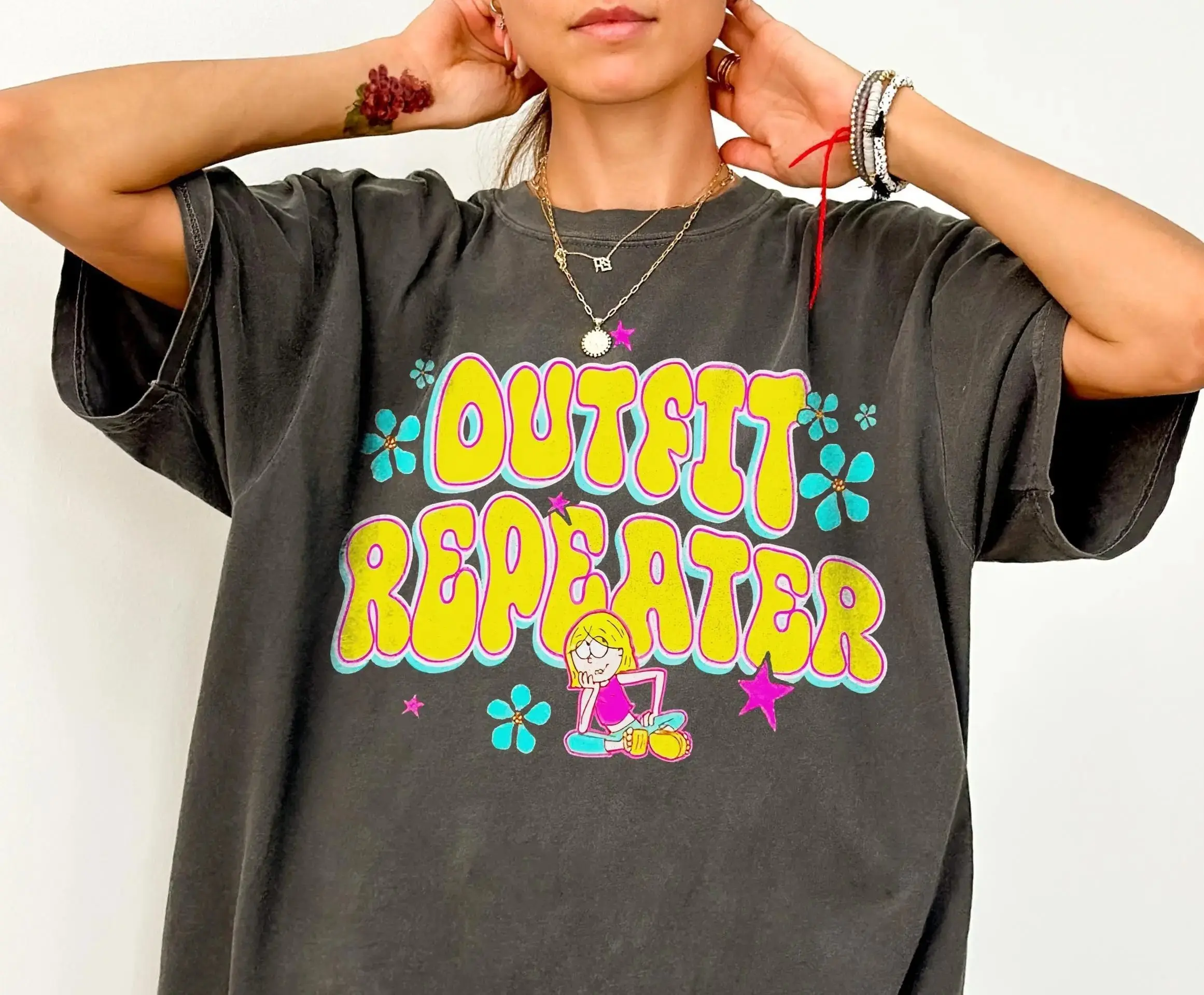 Comfort Colors Spooky Cactus Ghost Shirt, Pumpkin Moon Trick or Treat Plant Lover Short Sleeve Tee - photo 2