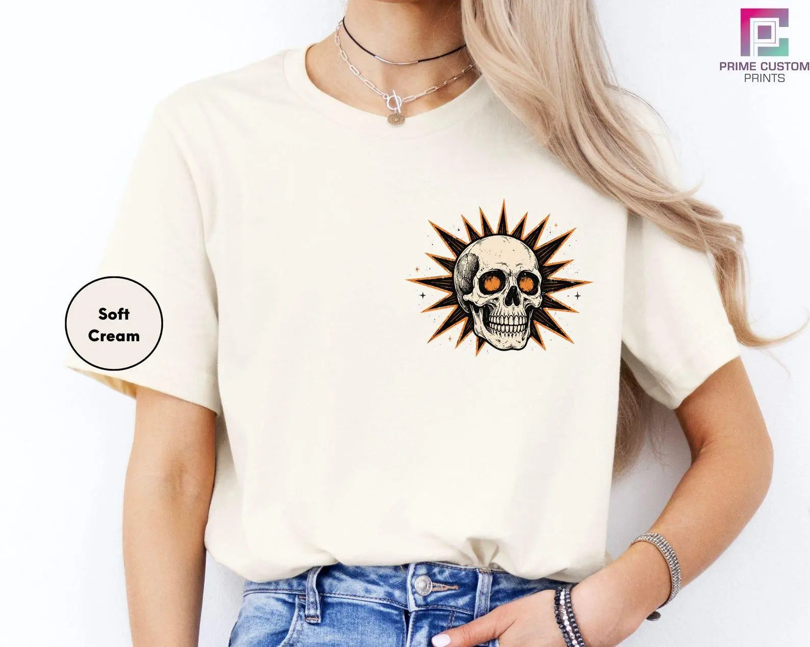 Custom Year Spooky Island Comfort Colors Shirt, Halloween Amusement Park Tee, Cartoon Skull Summer Trip Top - photo 2