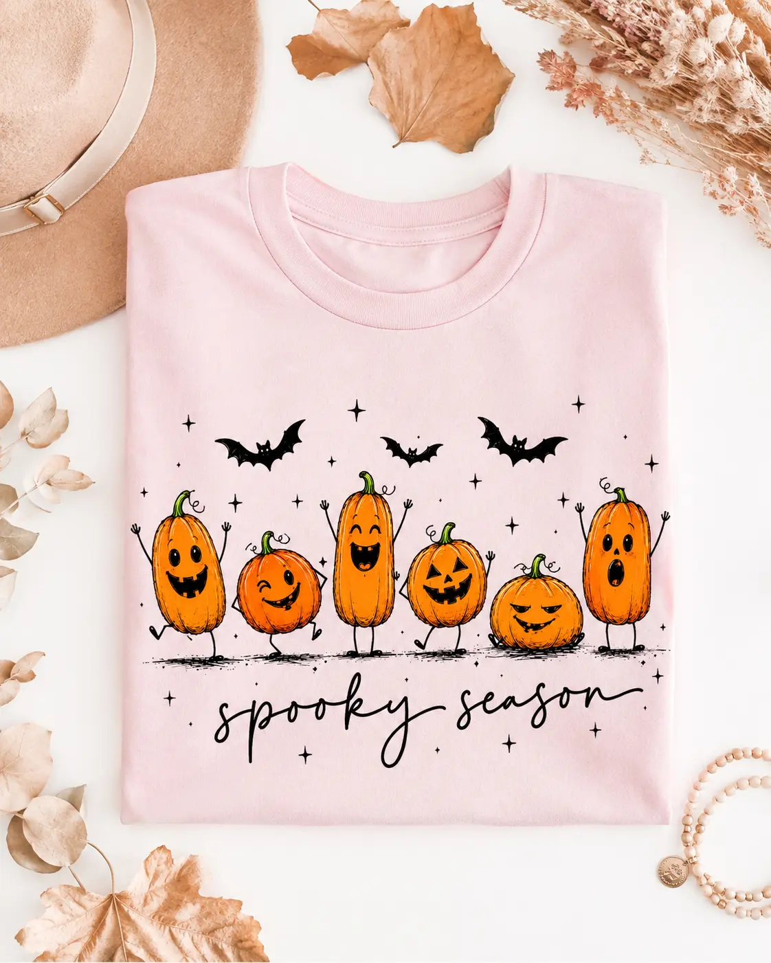 Comfort Colors Cute Halloween Pumpkin Shirt, Funny Jack O Lantern Graphic Tee, Spooky Season Fall Autumn Gift - photo 3