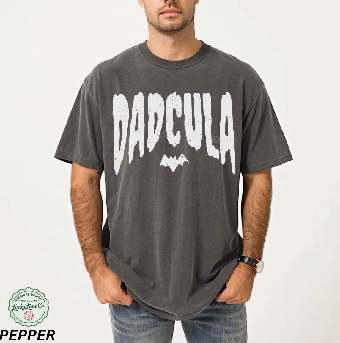 Comfort Colors Dadcula Shirt, Funny Dad Halloween Costume Tee, Family Matching Gift For Men