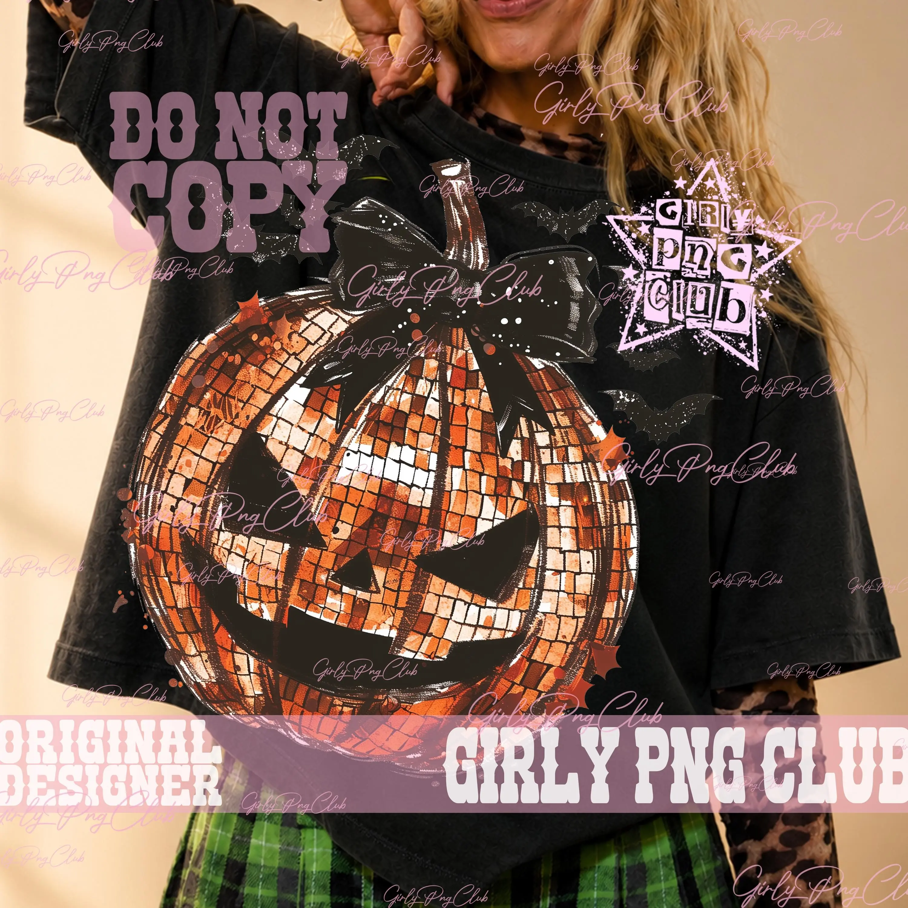 Disco Pumpkin Comfort Colors Shirt, Trendy Fall Autumn Sublimation Graphic Tee, Retro Halloween Top - photo 2
