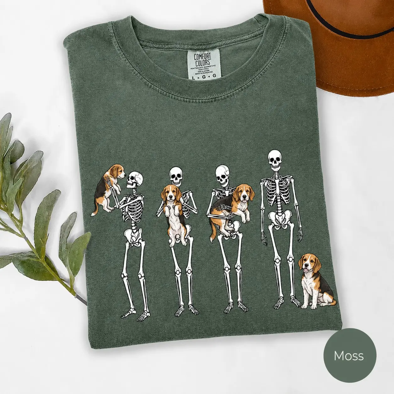Dog Breeds Halloween T-Shirt, Funny Spooky Puppy Graphic Tee, Vintage Trick-or-Treat Cute Pet Lovers Gift - photo 5