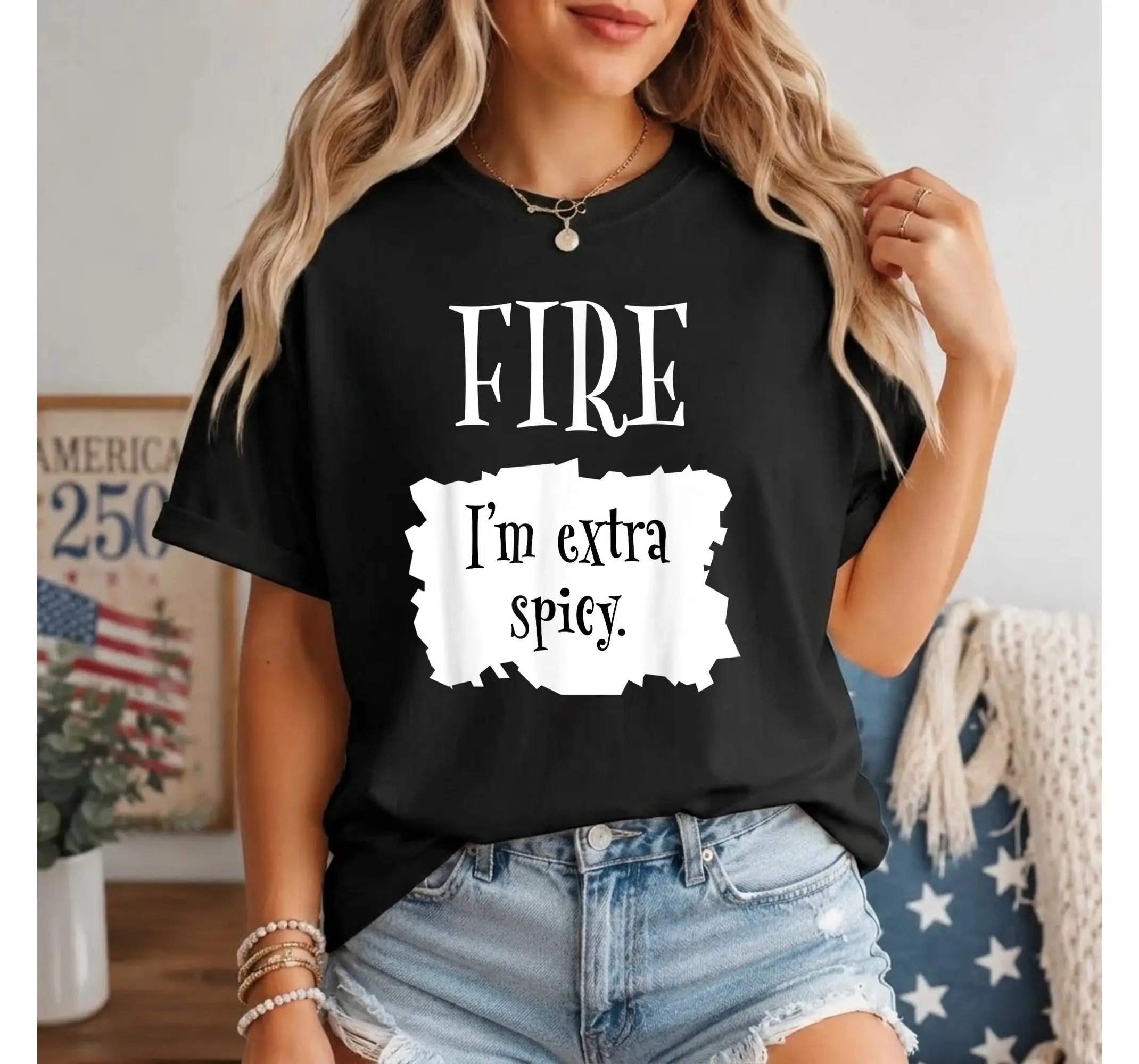 Extra Spicy Sauce Packet Halloween Costume Shirt, Funny Hot Taco Graphic Tee - photo 3