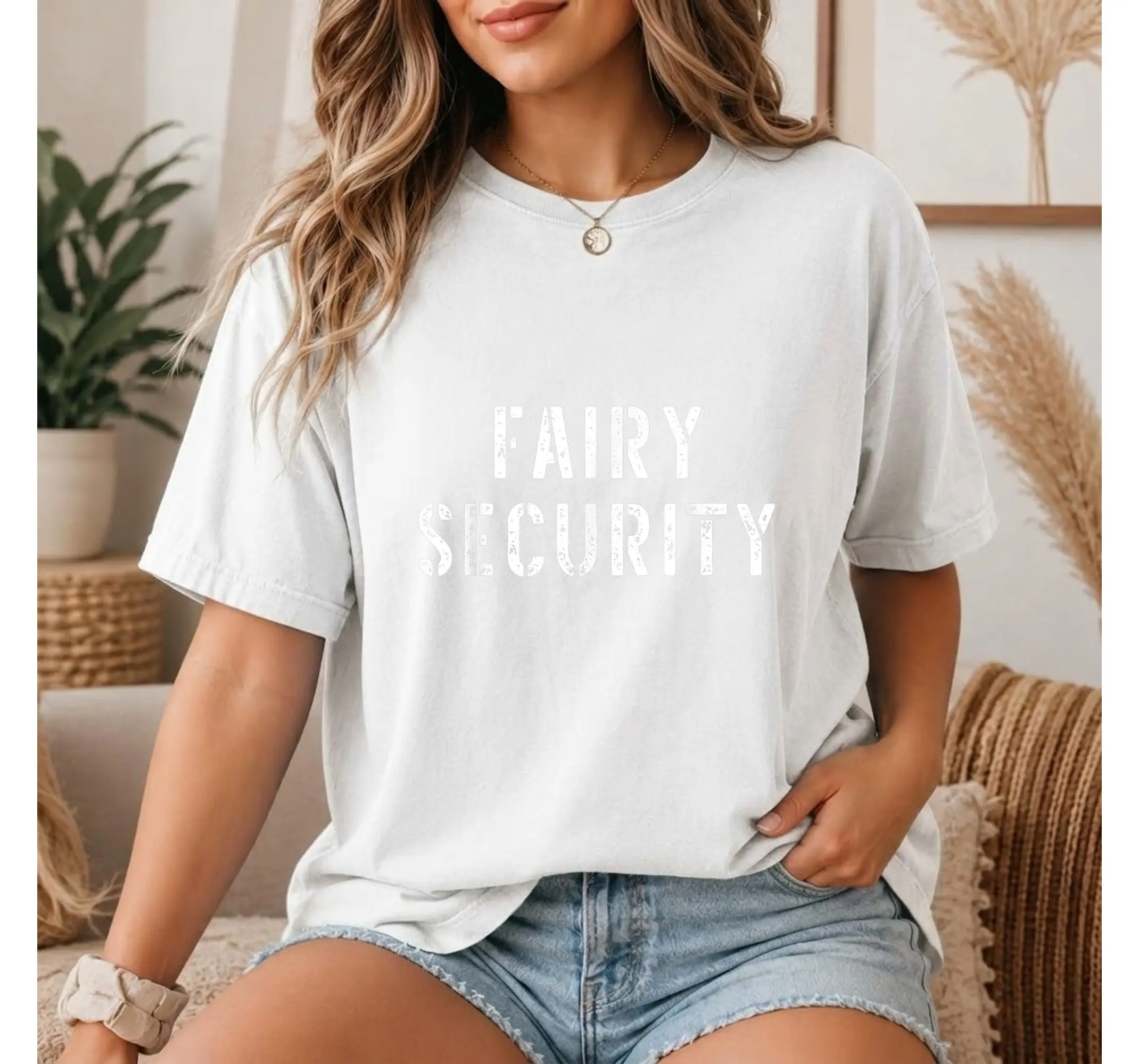 Fairy Security Family Halloween Costume Shirt, Matching Mom Dad and Kids Tee