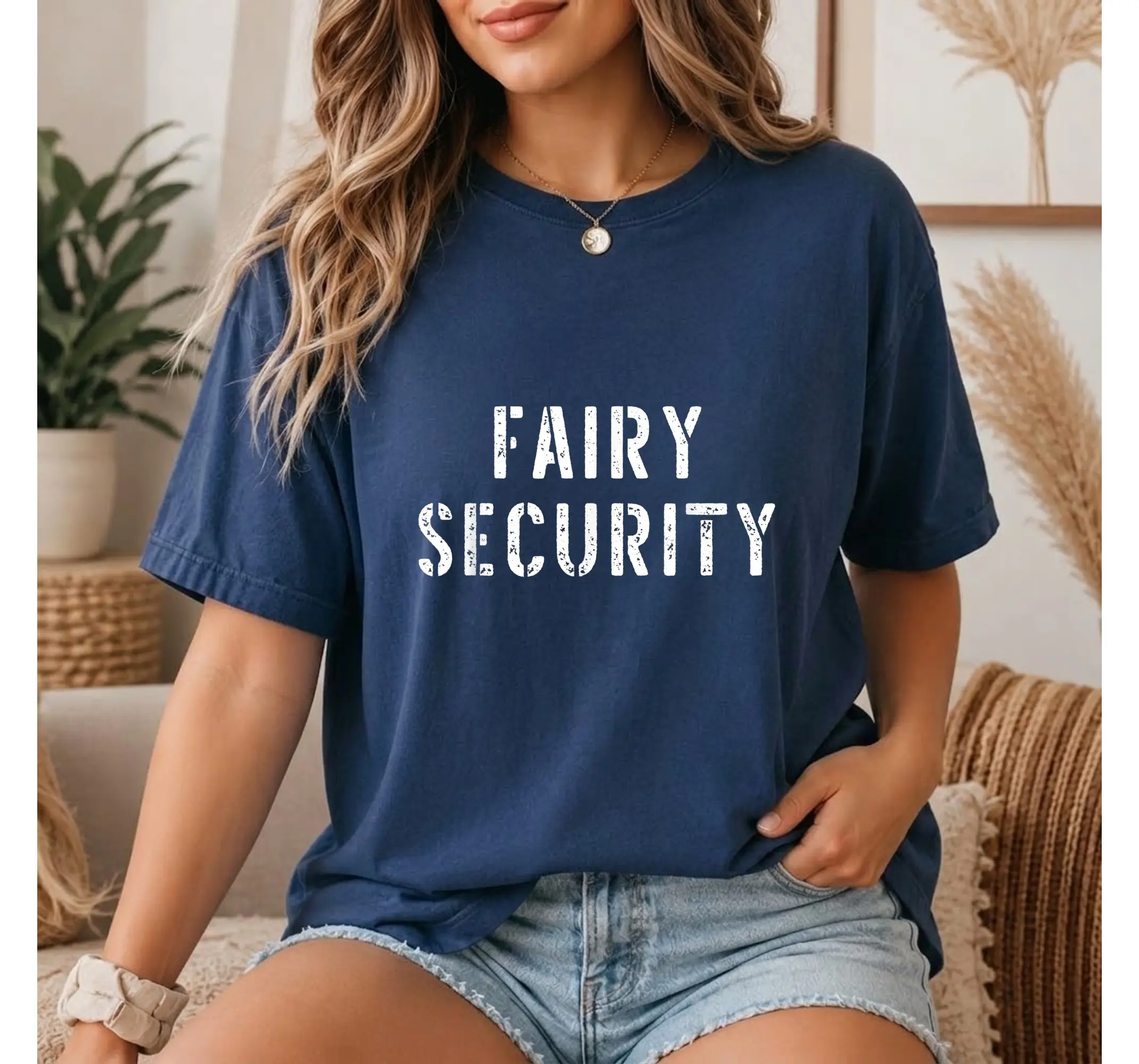 Fairy Security Family Halloween Costume Shirt, Matching Mom Dad and Kids Tee - photo 2