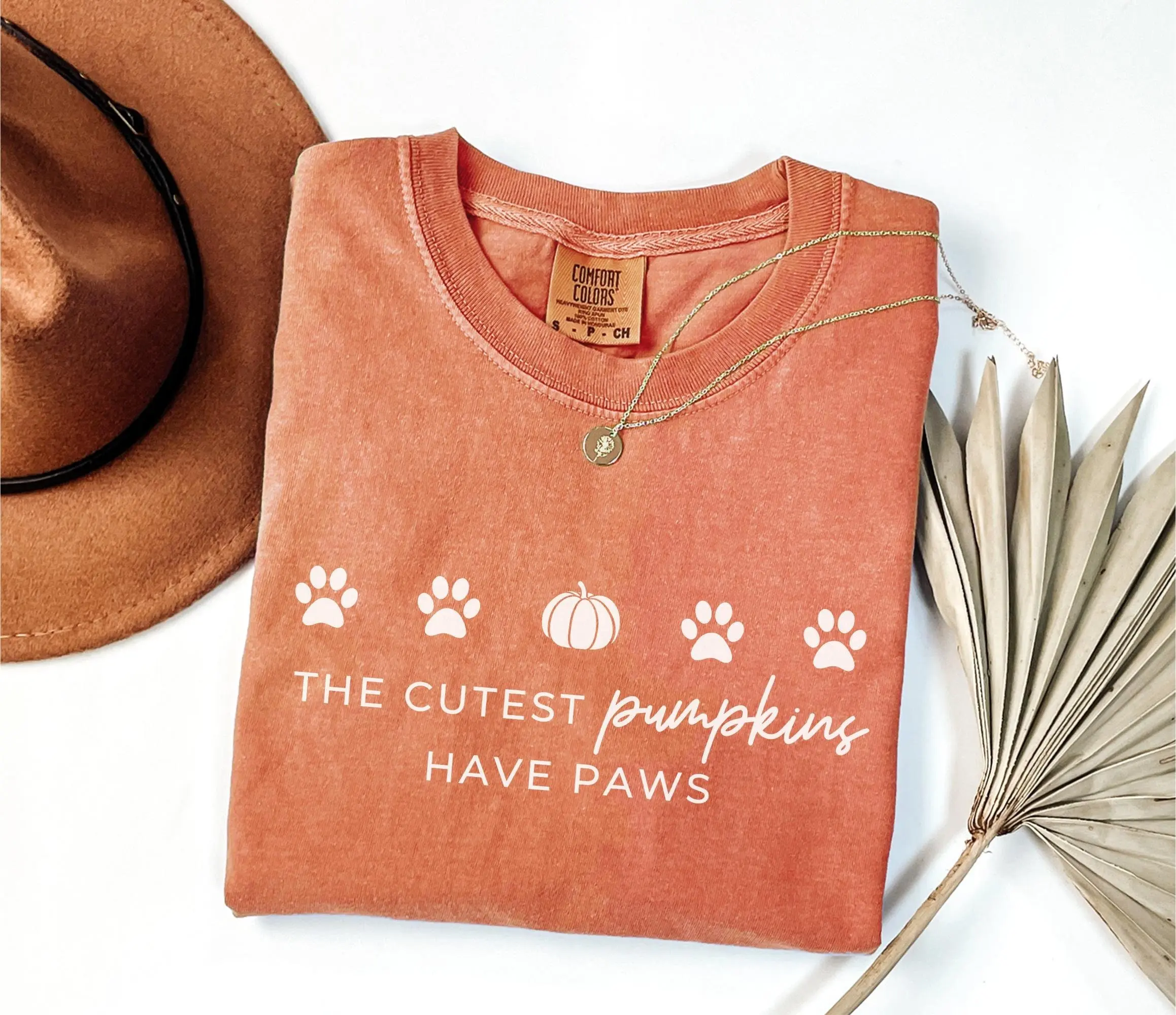 Comfort Colors Fall Dog Mom Shirt, Halloween Cat Mama Autumn Pet Lover Tee