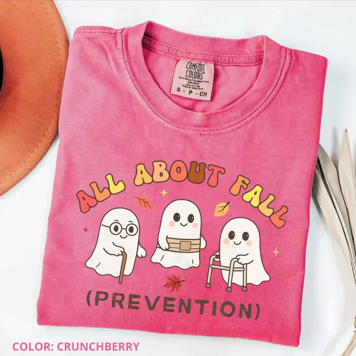 Fall Prevention Ghost Shirt, Occupational Therapy Halloween Tee, Spooky PT and SPED Teacher Gift, Comfort Colors Top - photo 5