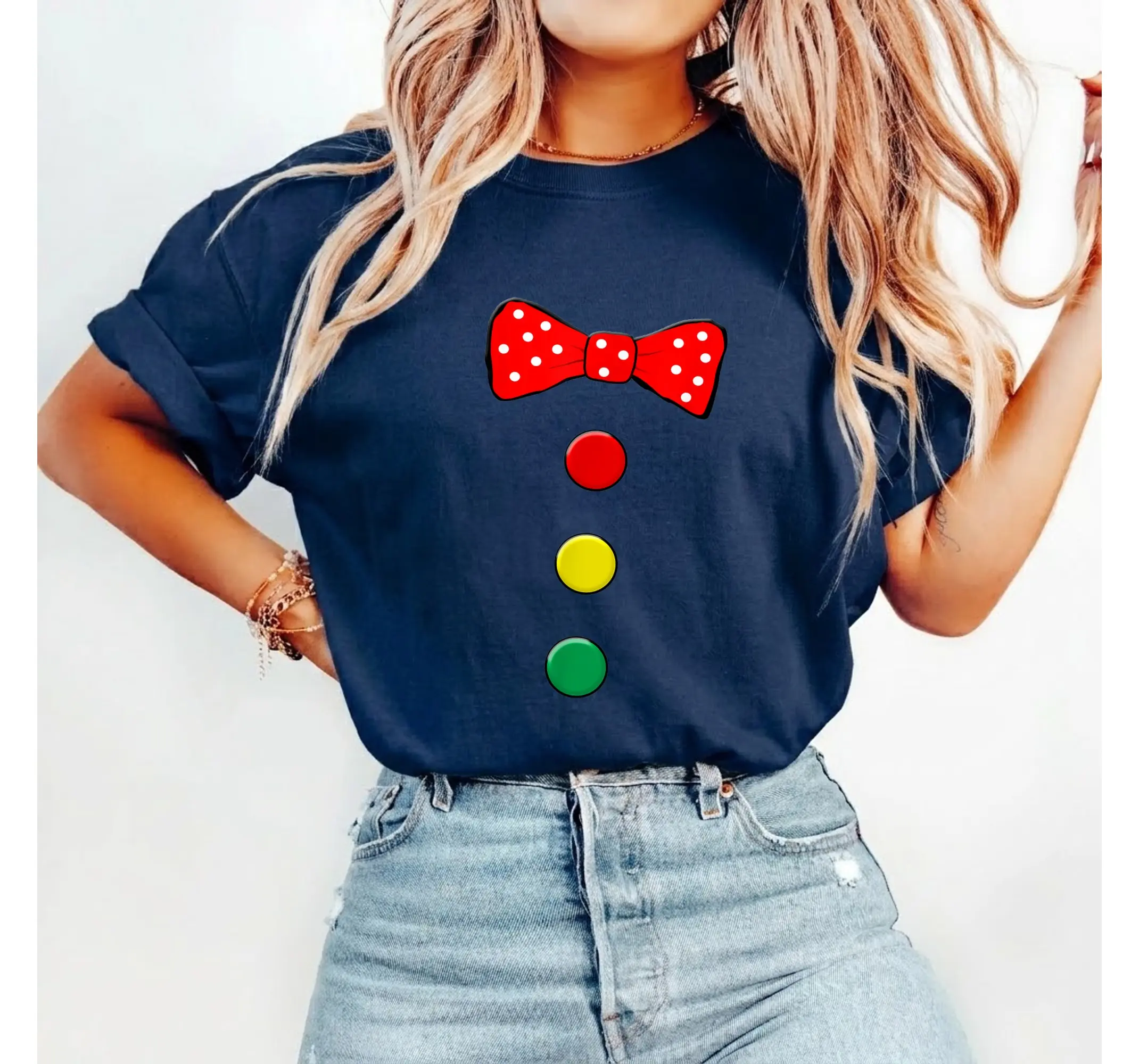 Funny Circus Clown Halloween Costume Tee, Matching Family Graphic T-Shirt - photo 3