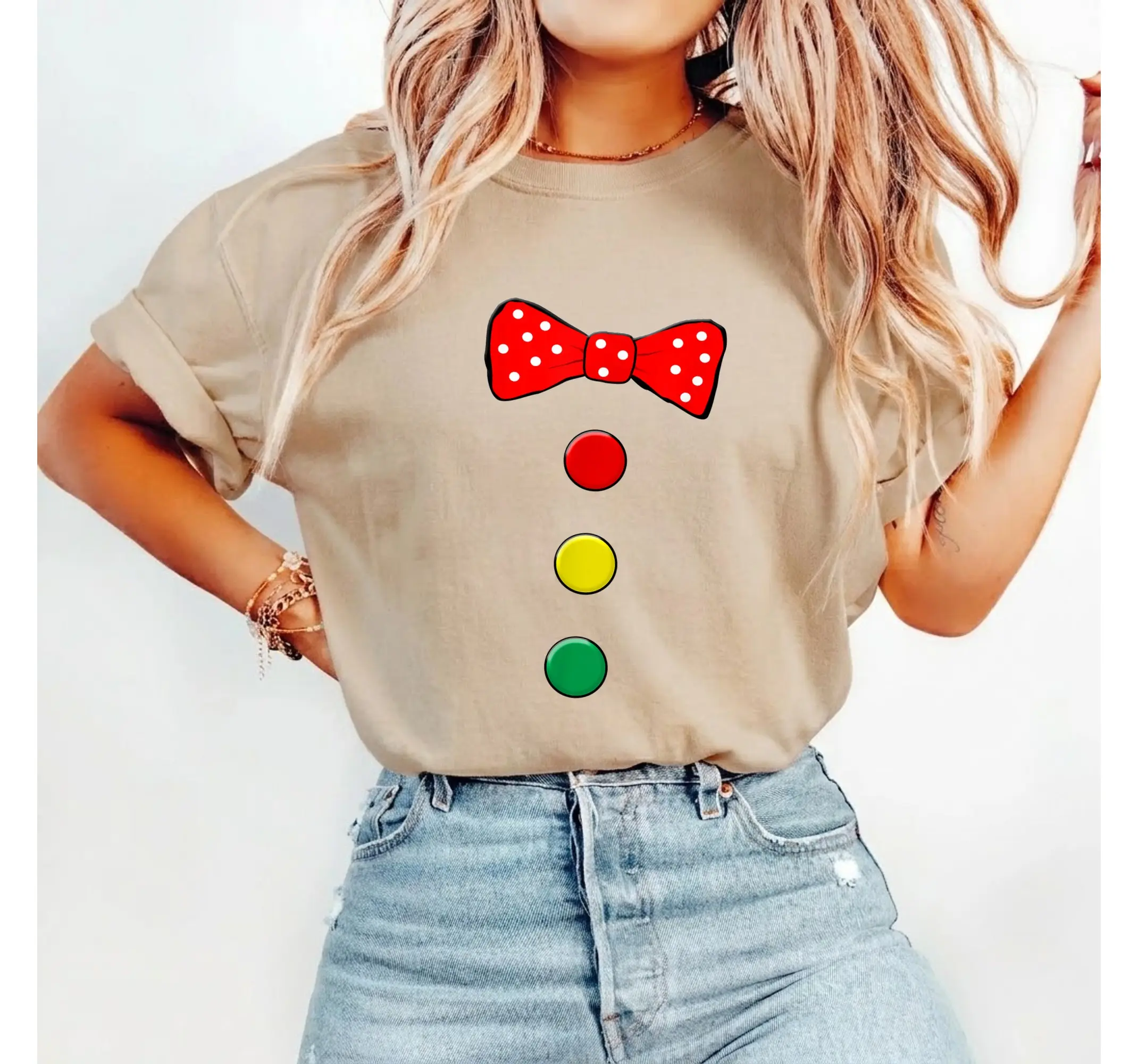 Funny Circus Clown Halloween Costume Tee, Matching Family Graphic T-Shirt - photo 4