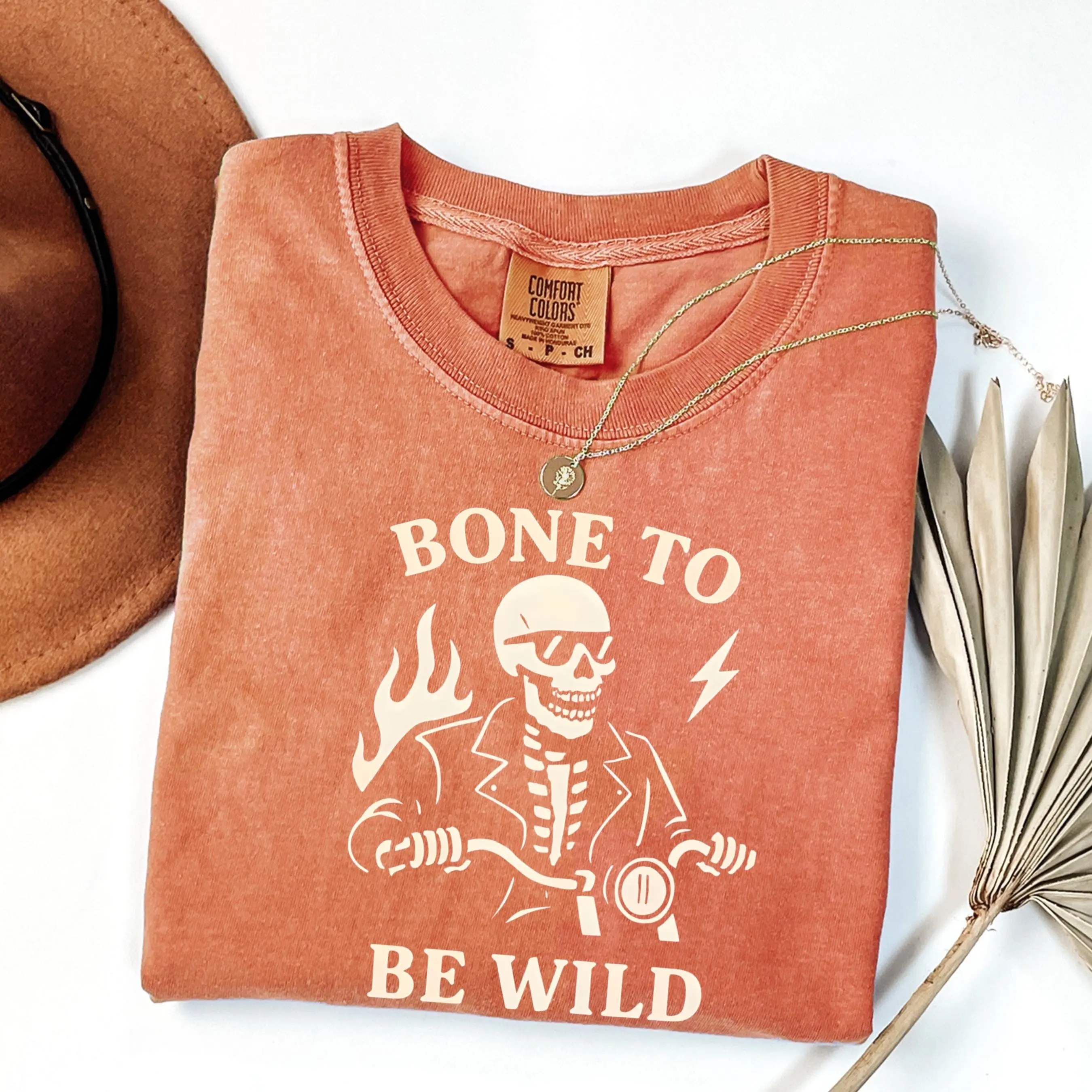 Funny Skeleton Halloween Shirt, Comfort Colors Spooky Season Cute Fall Graphic Party Tee, October Gift