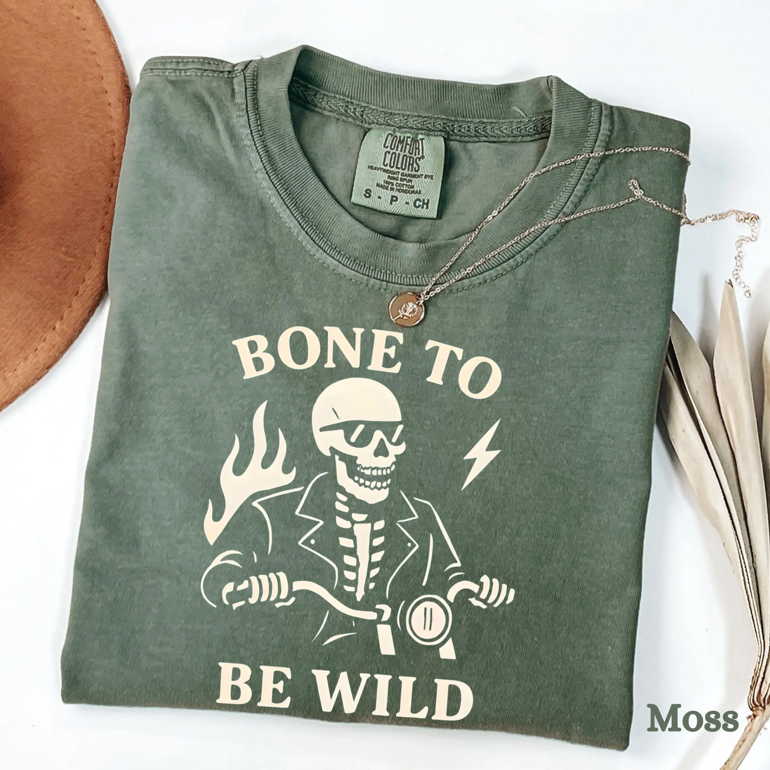 Funny Skeleton Halloween Shirt, Comfort Colors Spooky Season Cute Fall Graphic Party Tee, October Gift - photo 5