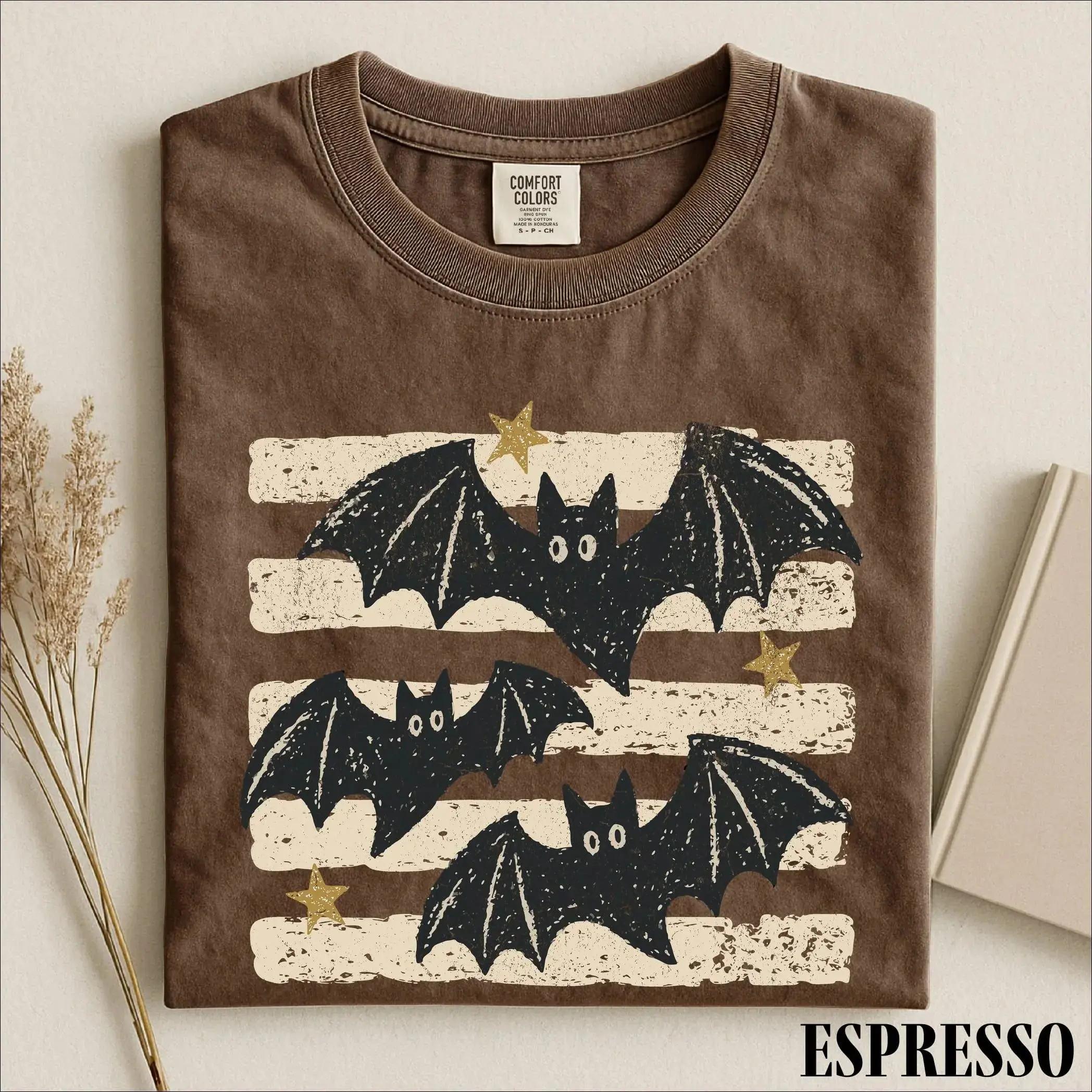 Comfort Colors Halloween Bats Sweatshirt, Womens Spooky Fall Season Trick or Treat Cute Crewneck - photo 3