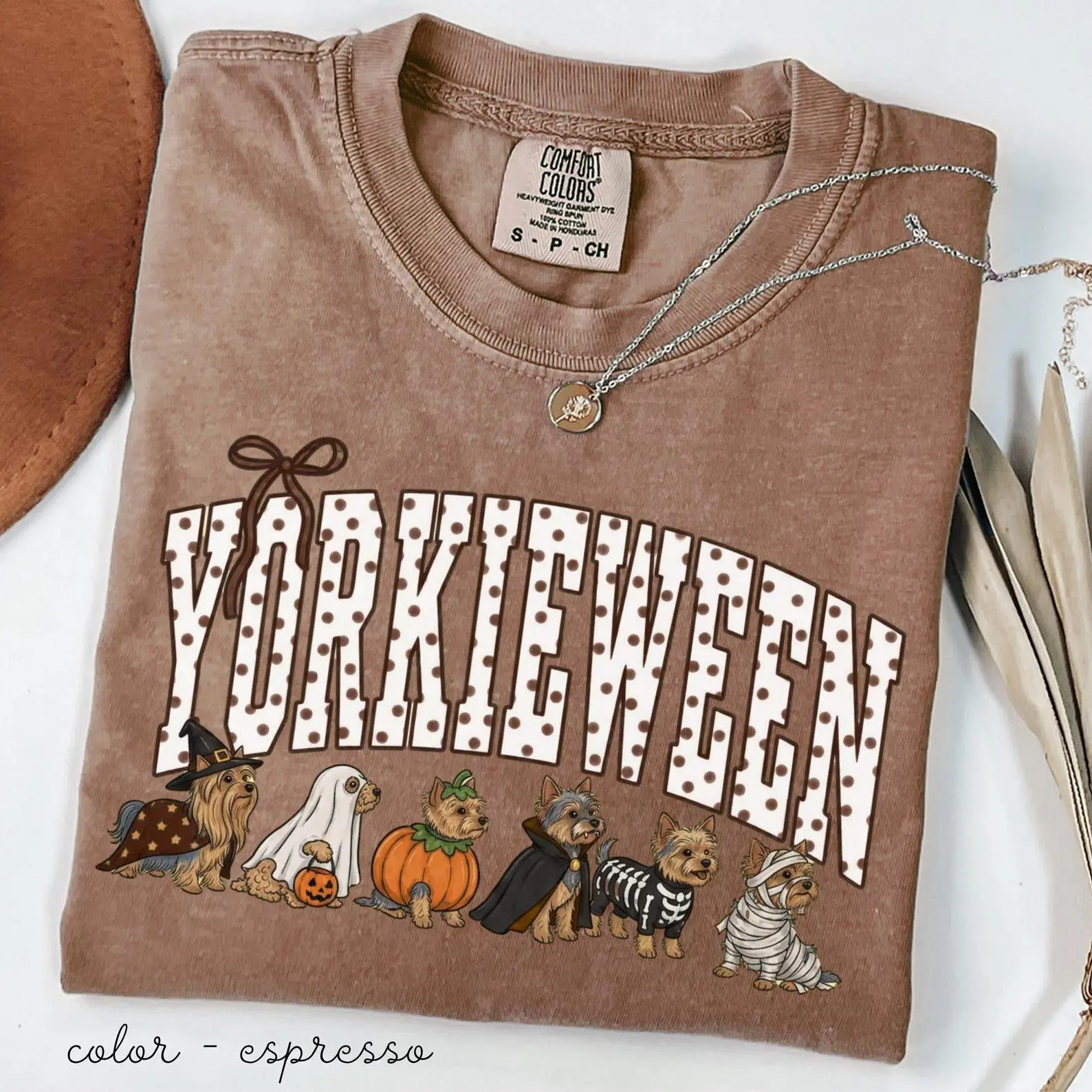 Halloween Beagle Shirt Comfort Colors, Funny Dog Mom Tee, Spooky Cute Lover Fall Gift Top - photo 3