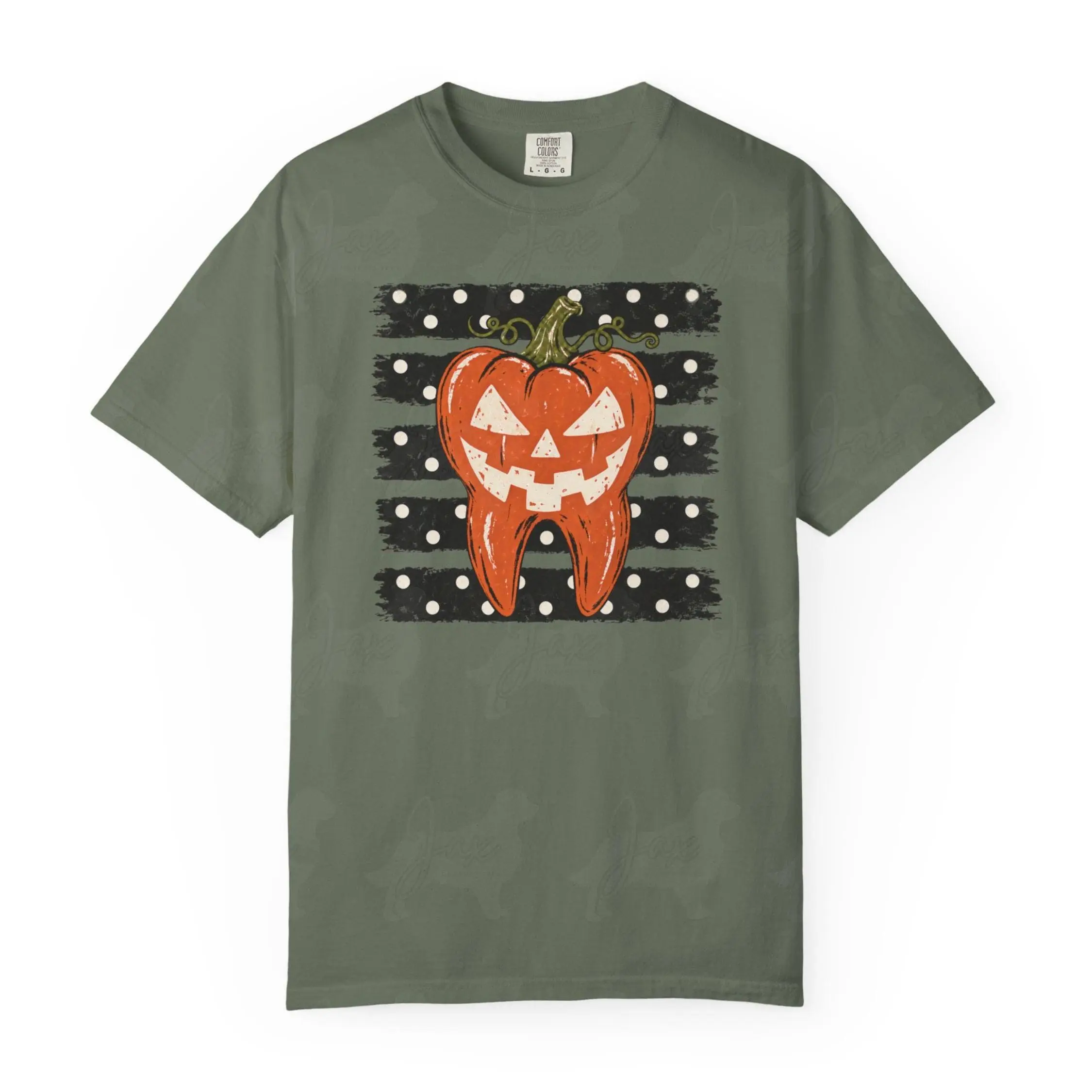 Comfort Colors Halloween Dental T-Shirt, Dentist Tooth Hygienist And Assistant Hygiene Tee - photo 5