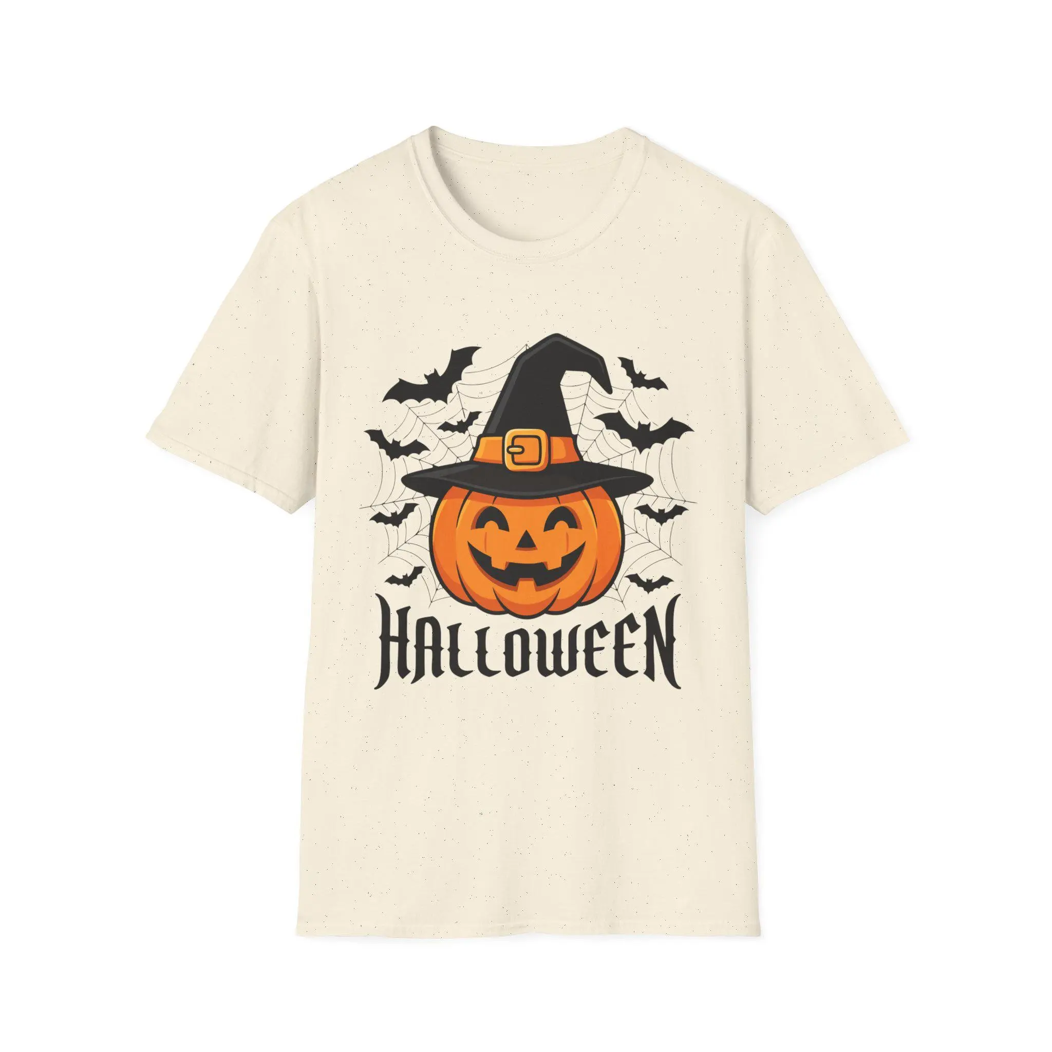 Halloween T-Shirt, Funny Spooky Ghost Pumpkin Witch Graphic Tee, Cute Fall Unisex Gift Top - photo 3