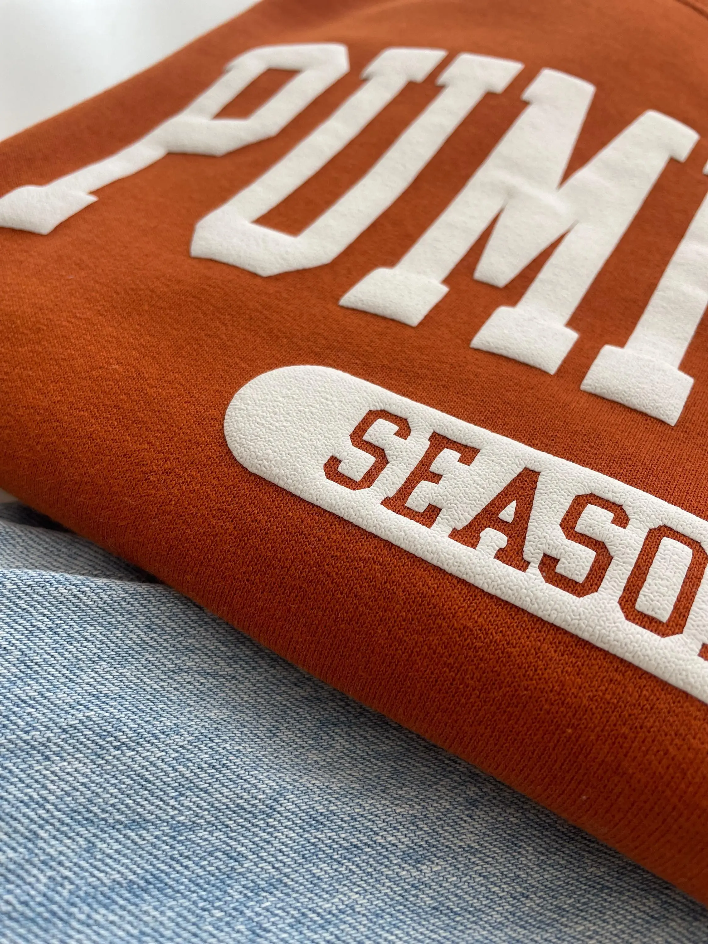 Pumpkin Season Sweatshirt, Fall Crewneck for Women, Cozy Autumn Outfit Sweater - photo 2