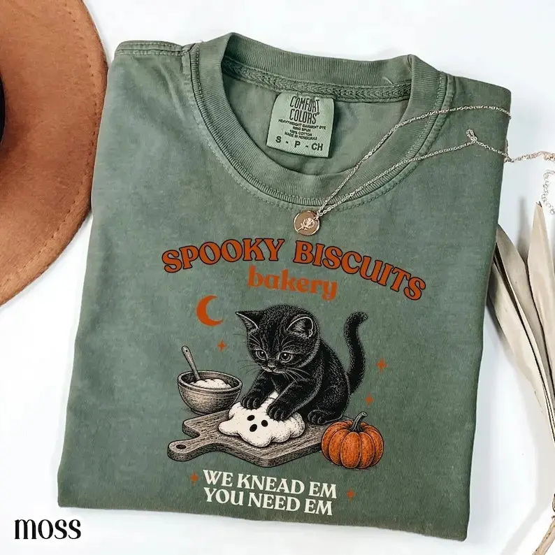 Comfort Colors Salem Witch Trials Book Club Shirt, Vintage Retro Spooky Witchy Reading Halloween Fall Tee - photo 4