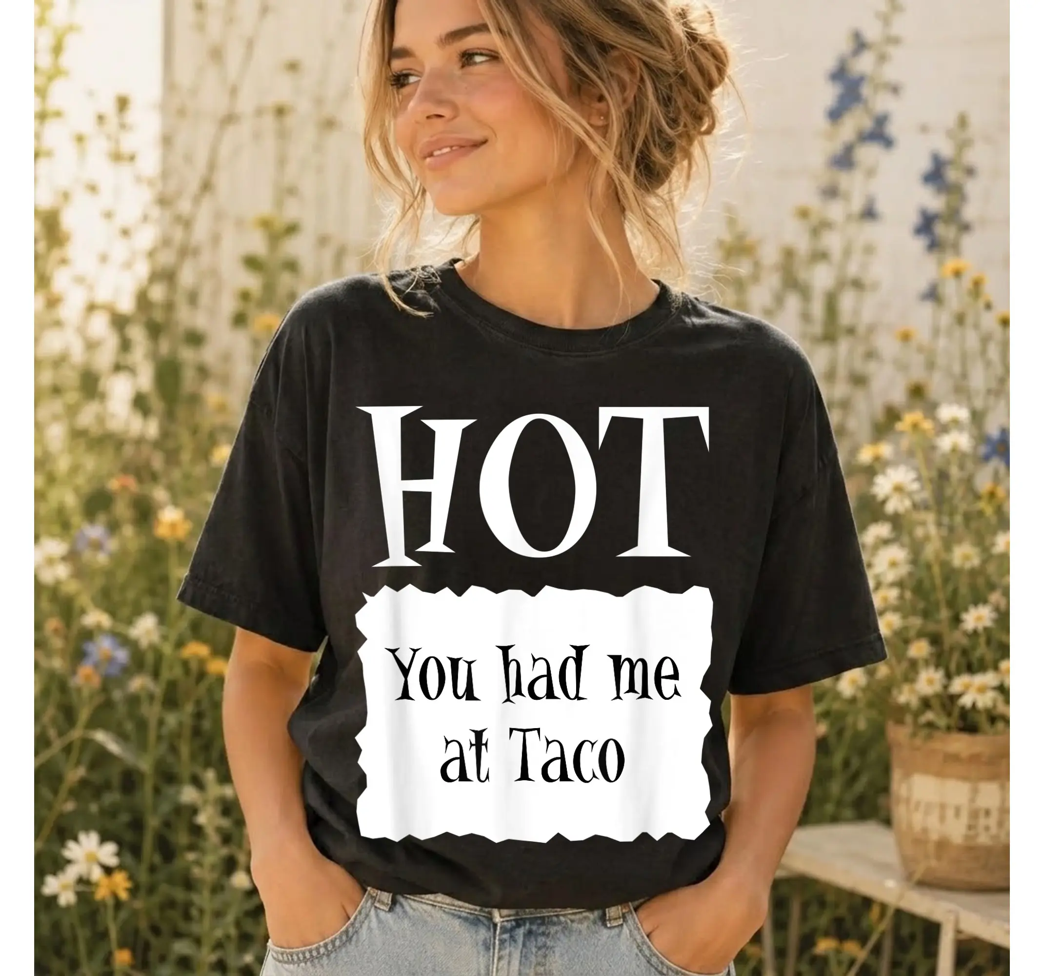 Spicy Hot Sauce Packet Shirt, Funny Taco Halloween Costume Graphic Tee